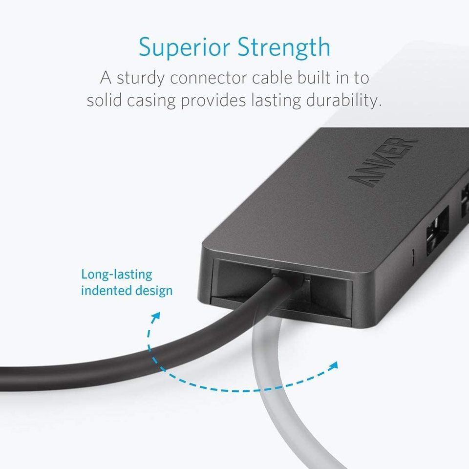 Anker Ultra Slim 4-Port USB 3.0 Data Hub - Anker US