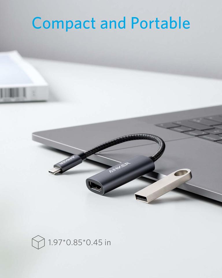 CABLE TIPO C A HDMI USB 3.1 USB-C A HDMI PLUG&PLAY CON SMART CARGADOR  UNIVERSAL