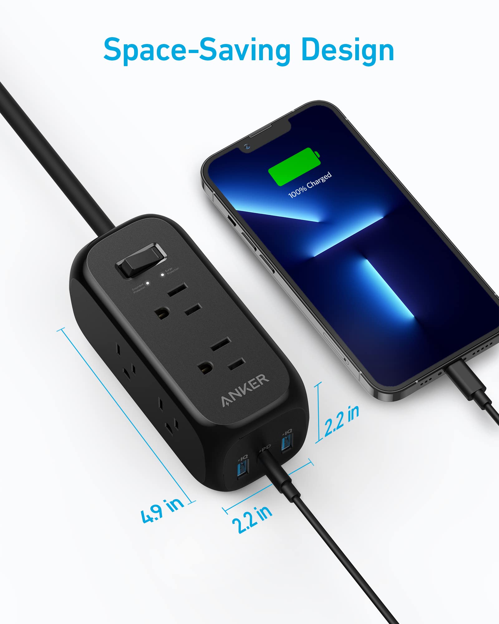 Anker 332 USB Power Strip - Anker US