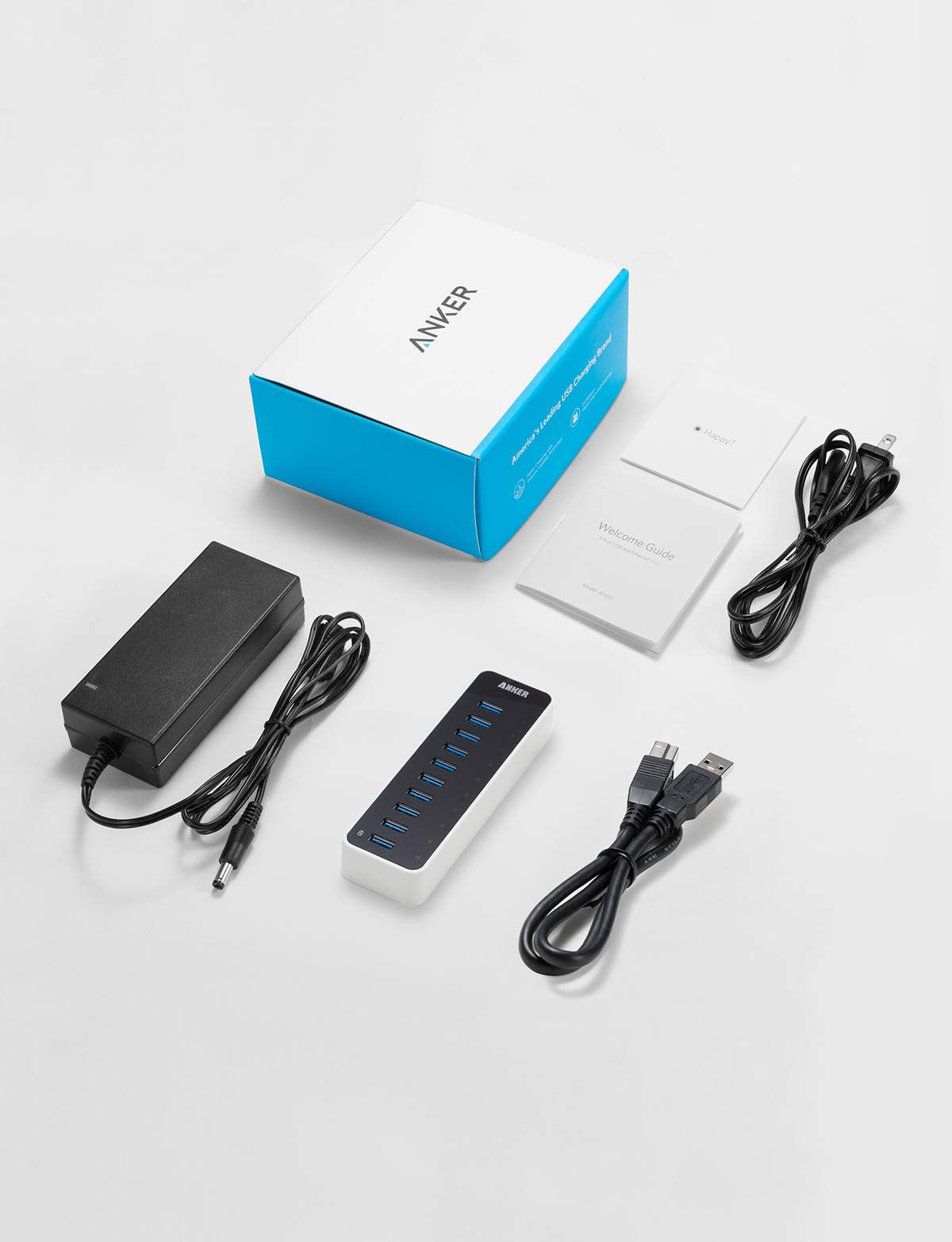 USB 3.0 SuperSpeed 10-Port Hub - Anker US