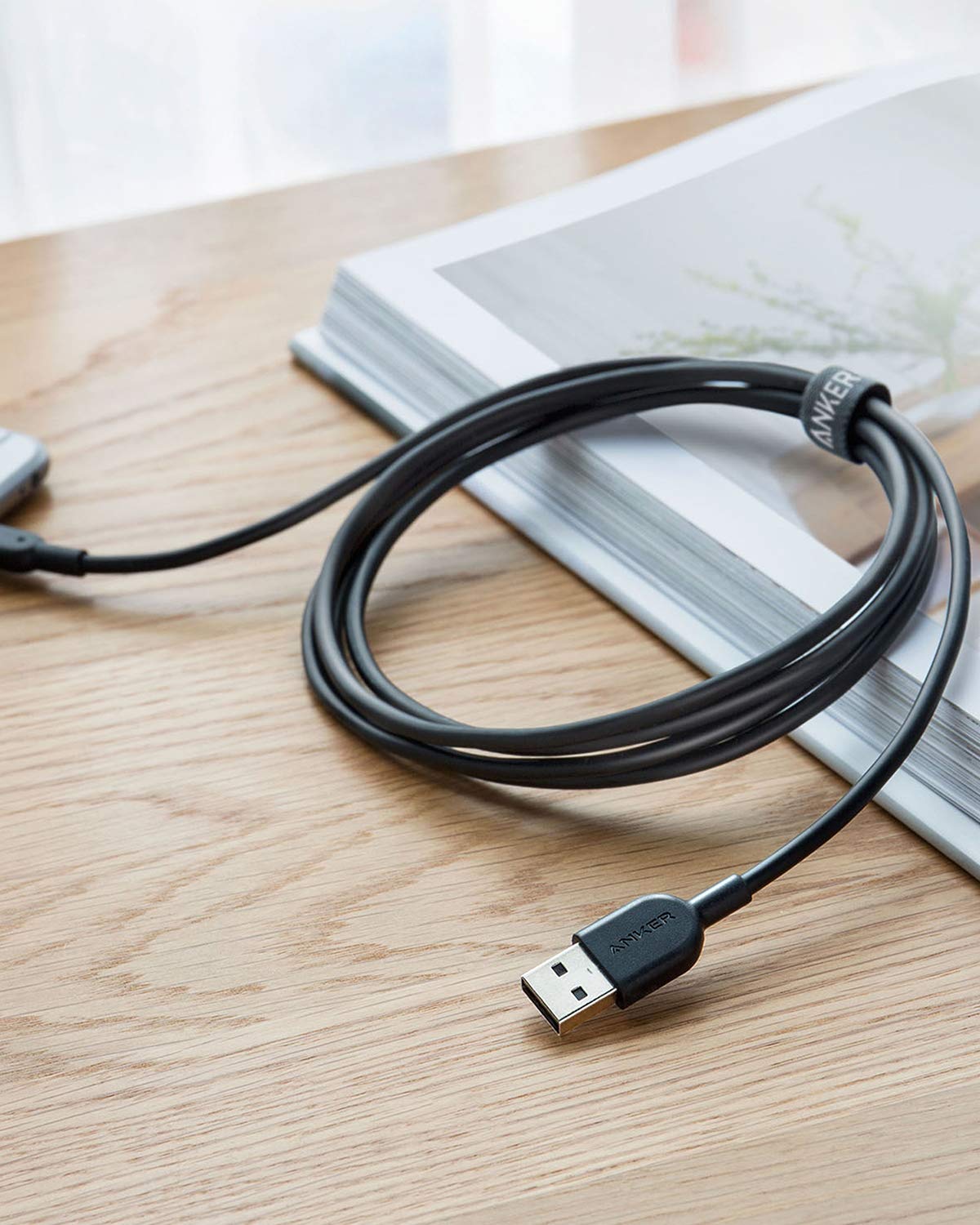Anker 321 USB-A to Lightning Cable (3 ft 3-in-1)