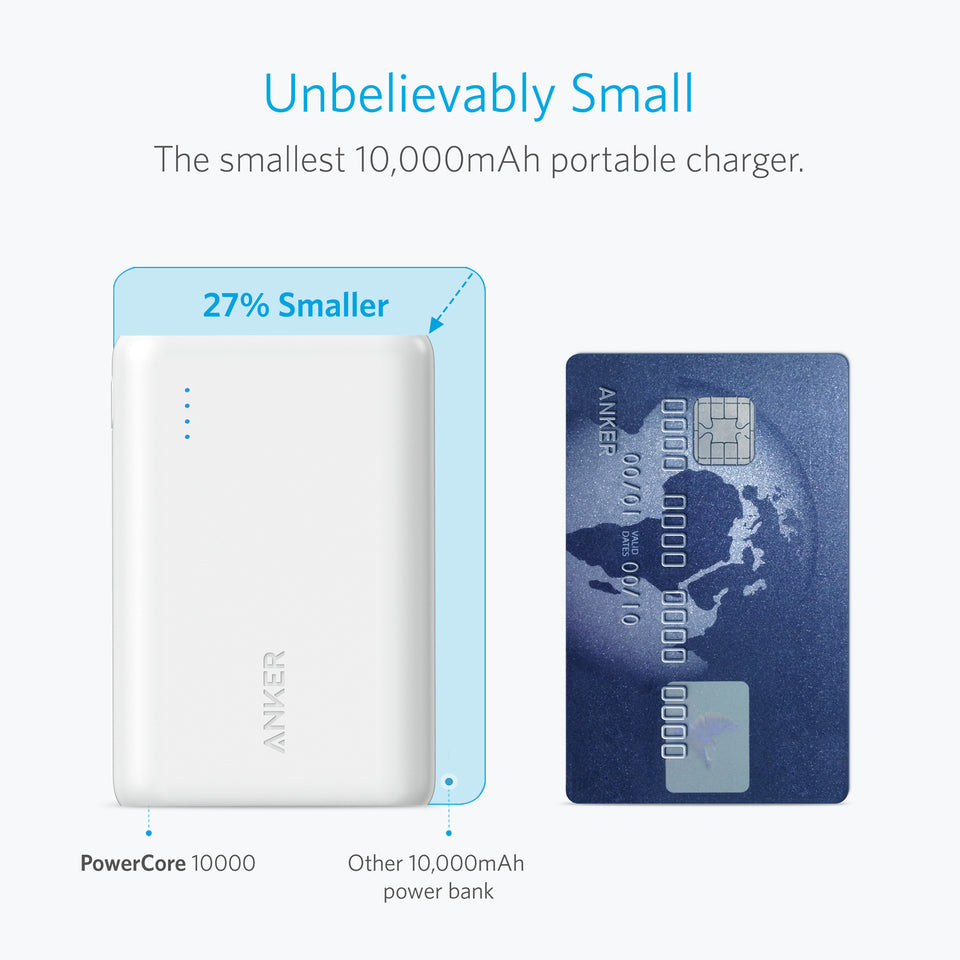 Anker PowerCore 13000mAh 2-Port Ultra-Portable Power Bank Price in