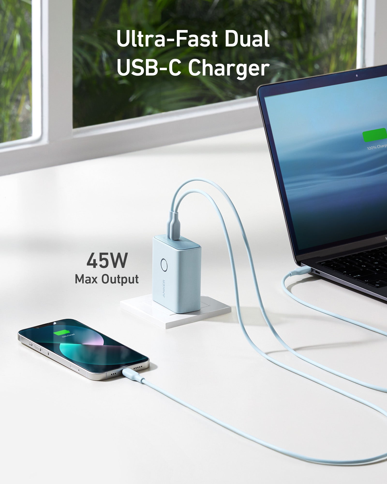 Anker 521 Power Bank (PowerCore Fusion, 45W) - Anker US