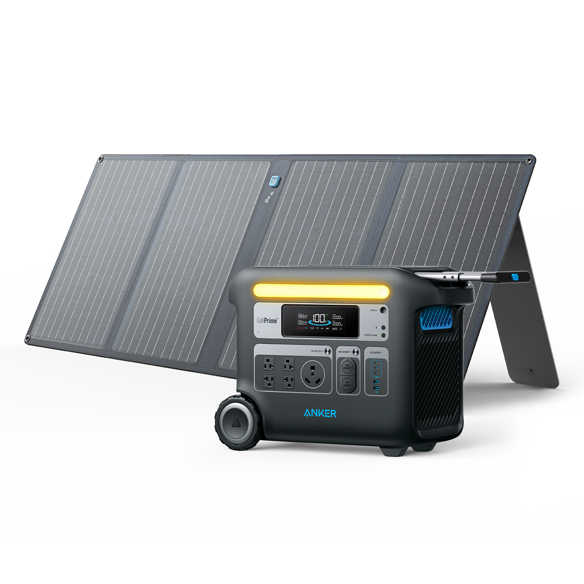 Anker SOLIX <b>F2000</b> Solar Generator + 100W Solar Panel