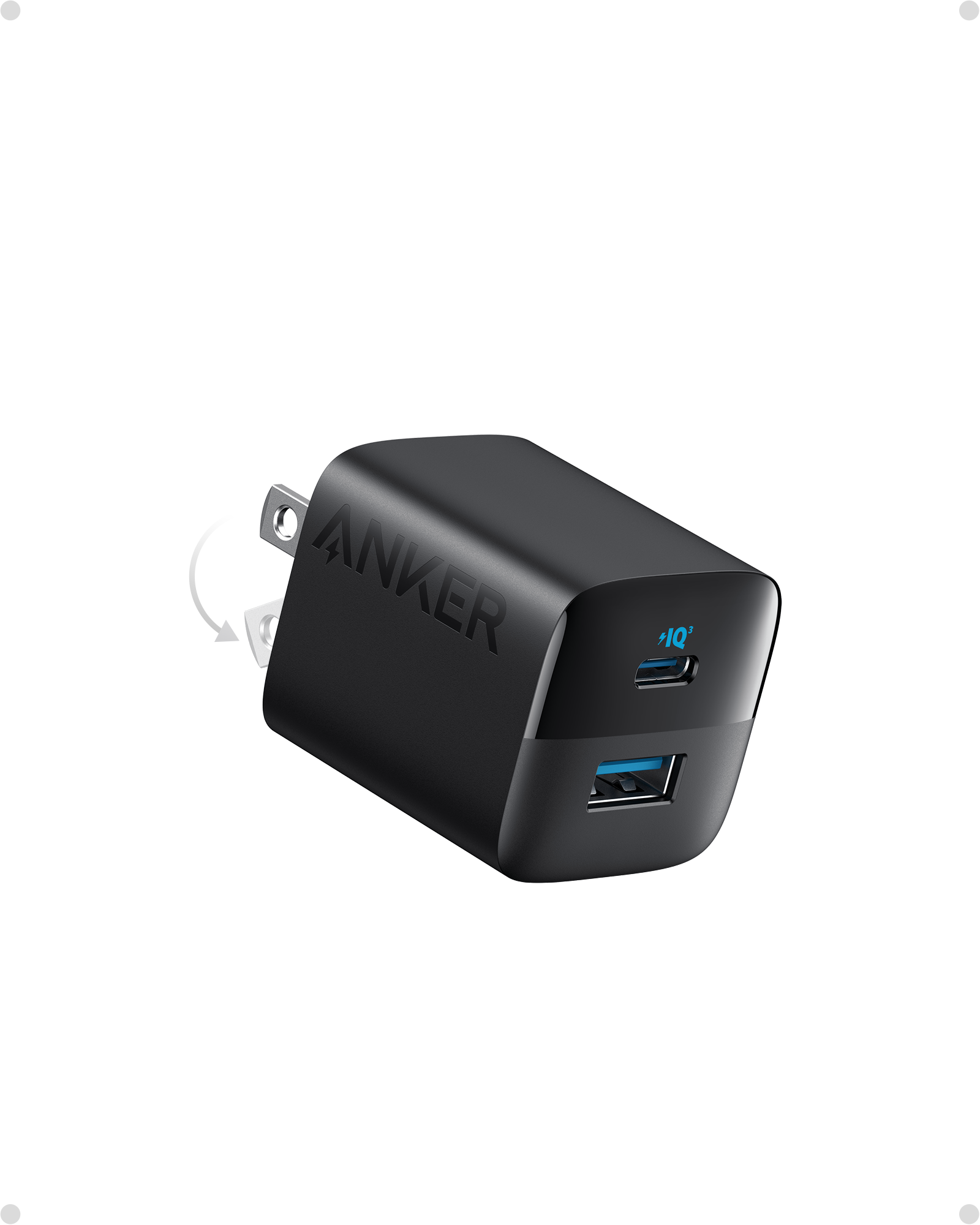 Anker PowerPort III 20W PD USB Type-C Wall Charger - White - Micro Center