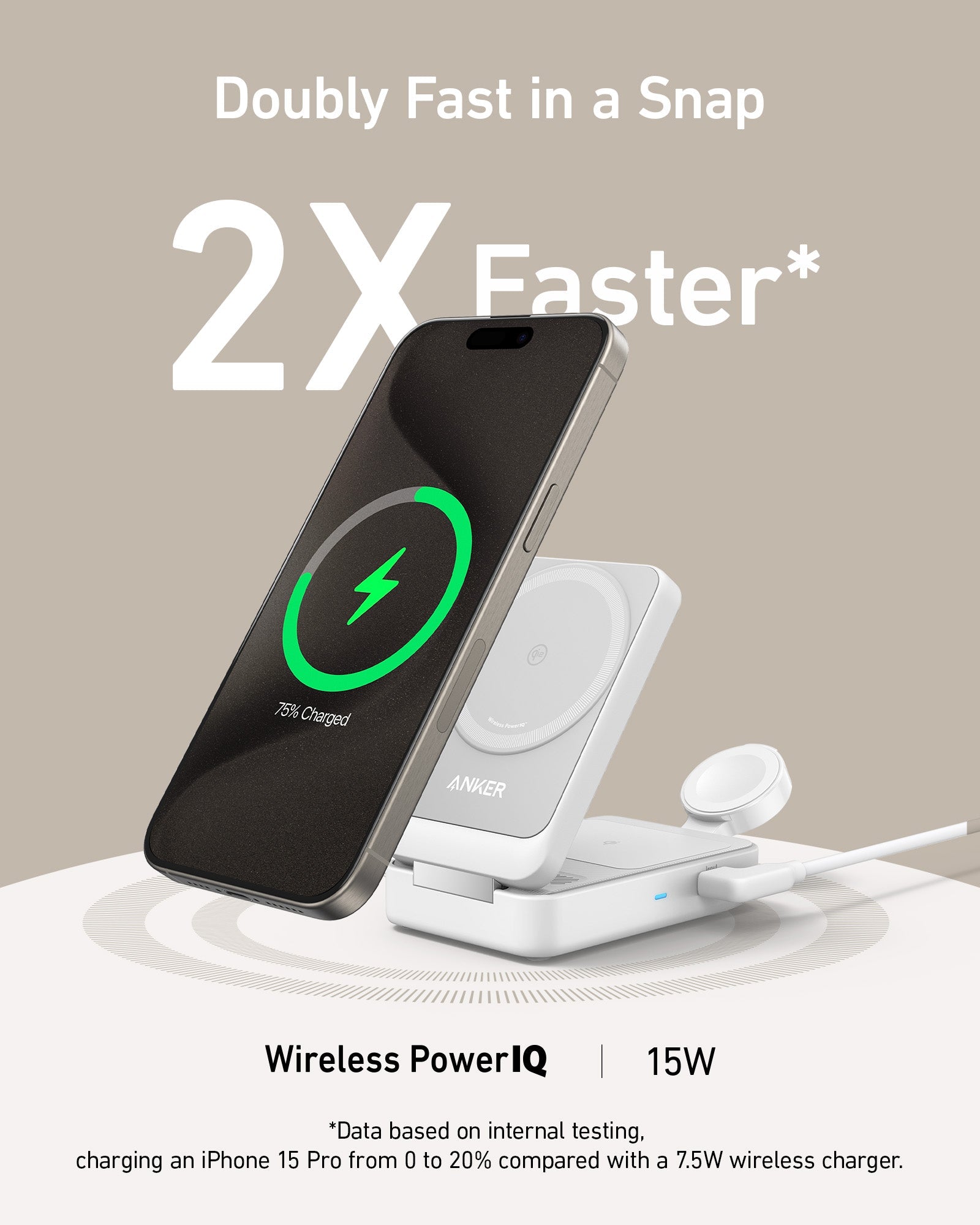 Anker Wireless Charger - A2516011 - Digitalzone Malta