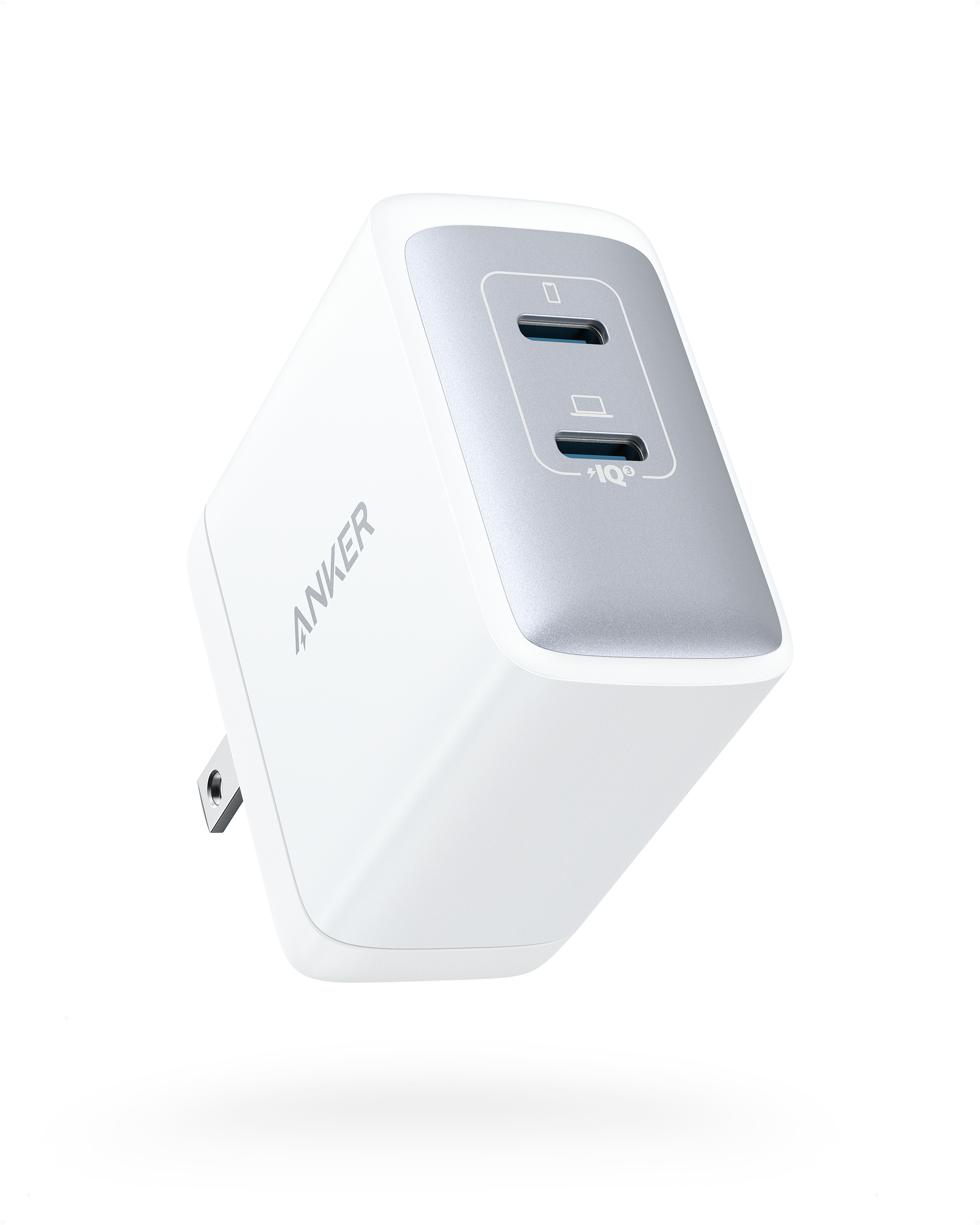 Anker Nano II Compact GaN II Chargeur Rapide Adaptateur USB-C 65W Zwart