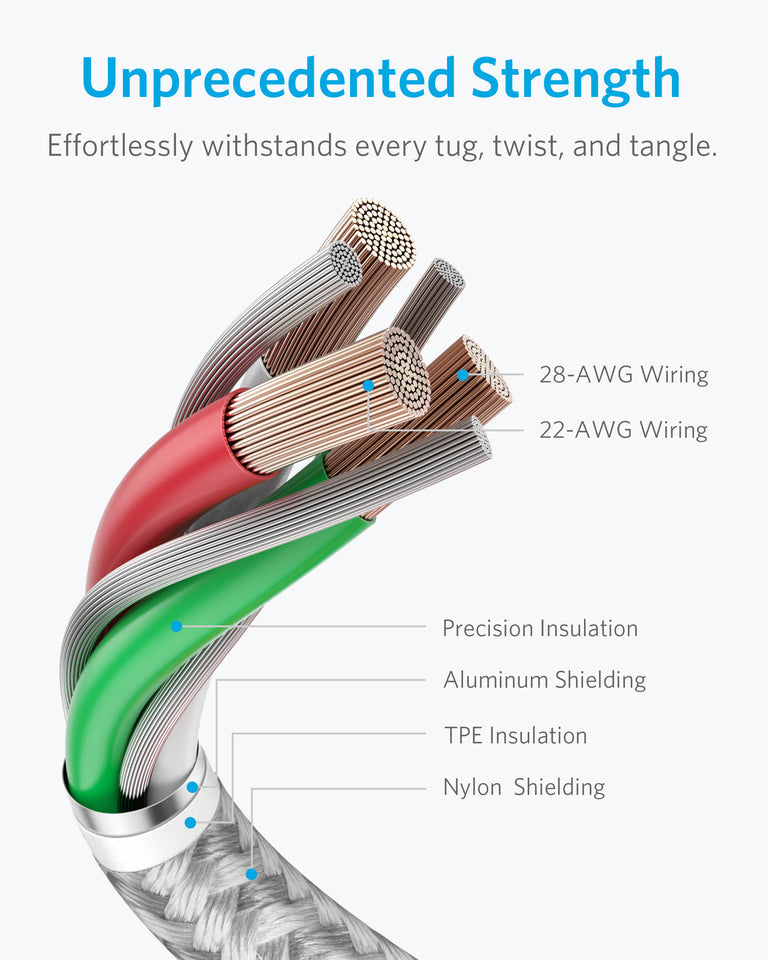 Anker 331 USB-A Lightning Cable (Nylon) US