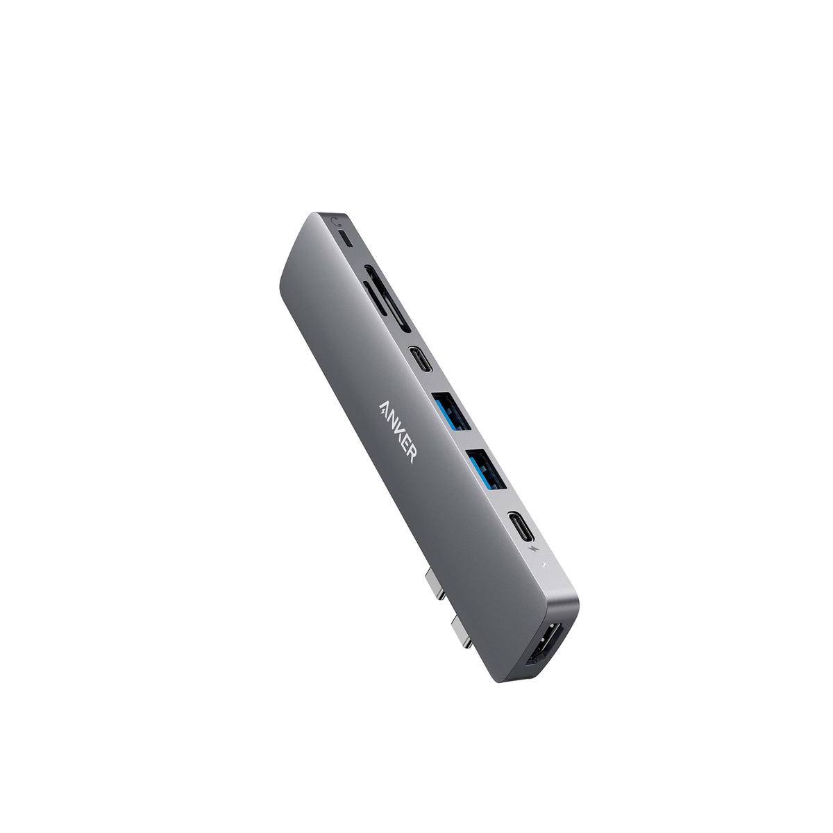 Photos - Other for Computer ANKER PowerExpand Direct 8-in-2 USB-C PD Media Hub Gray A83810A2 
