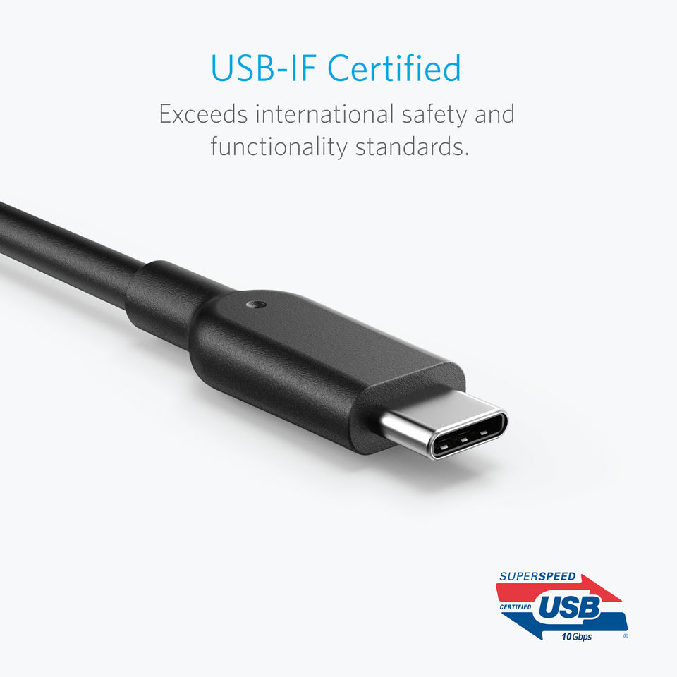Short USB Type C Cable, 5Gbps Data Sync Android Auto Cable 3A USB to USB C  3.1 Fast/Quick Charge Cable Unique