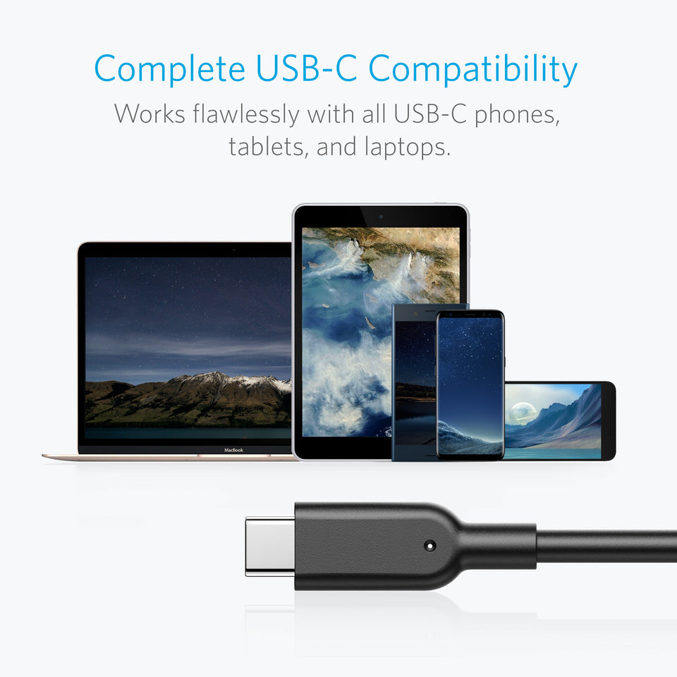 Anker PowerLine II USB-C to USB 3.1 Cable(3ft) - Anker US