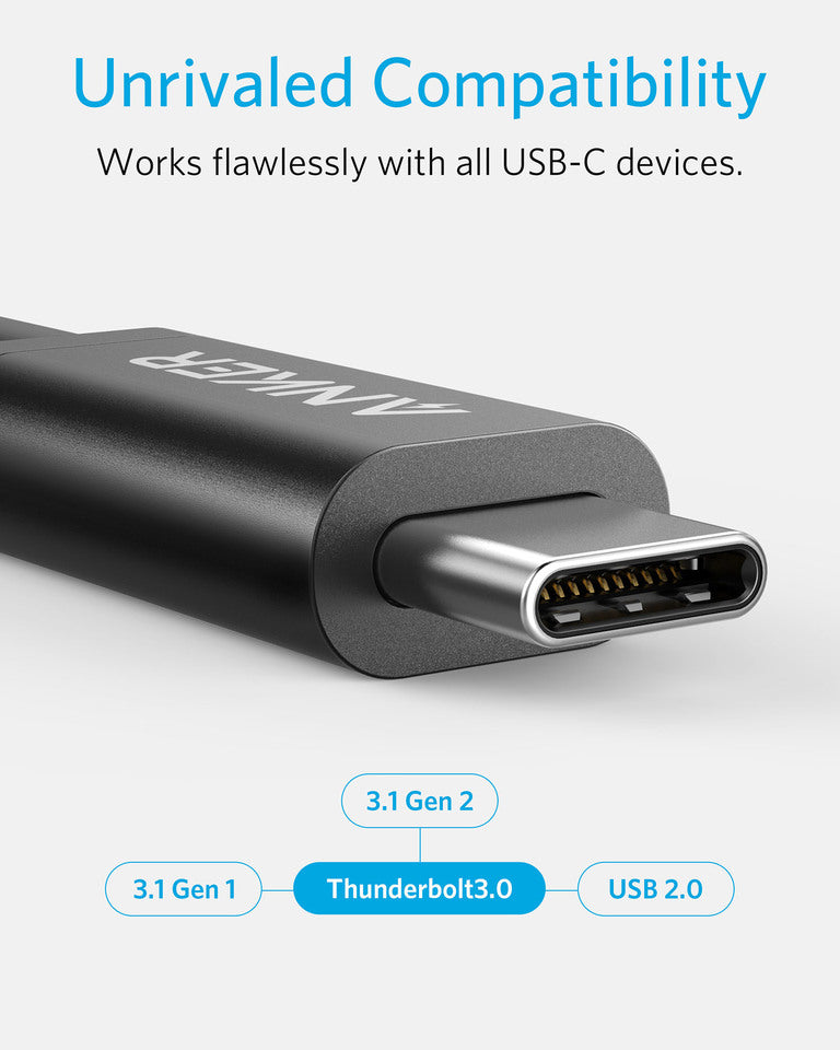  Anker Cable Thunderbolt 4 de 2.3 pies, cable USB-C a