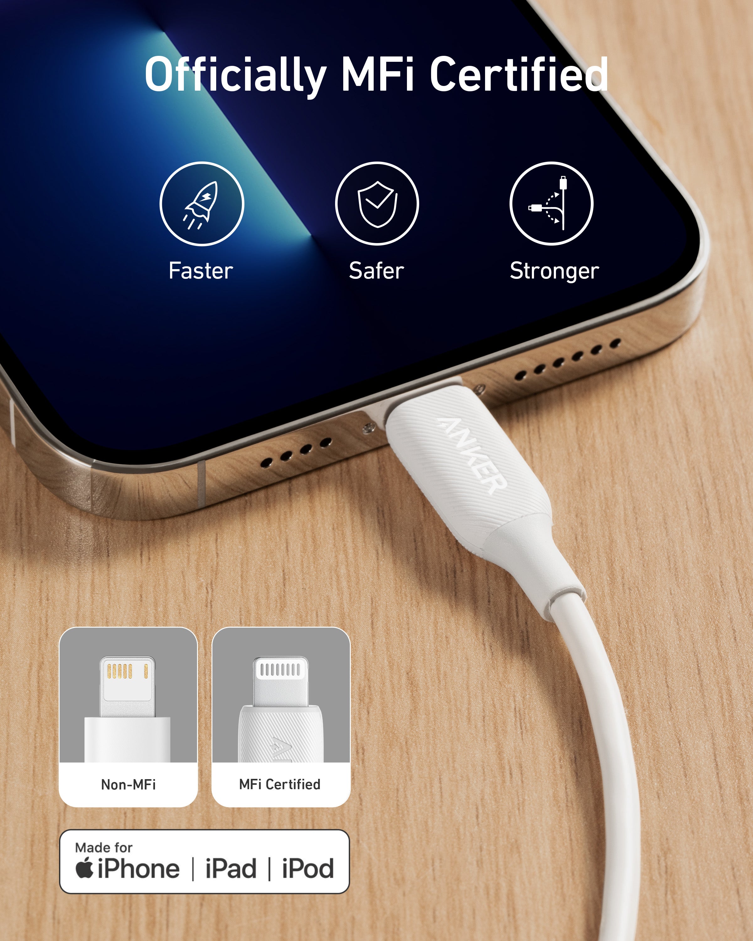 Cable USB a Lightning iphone 8pin - INNOVARTECH