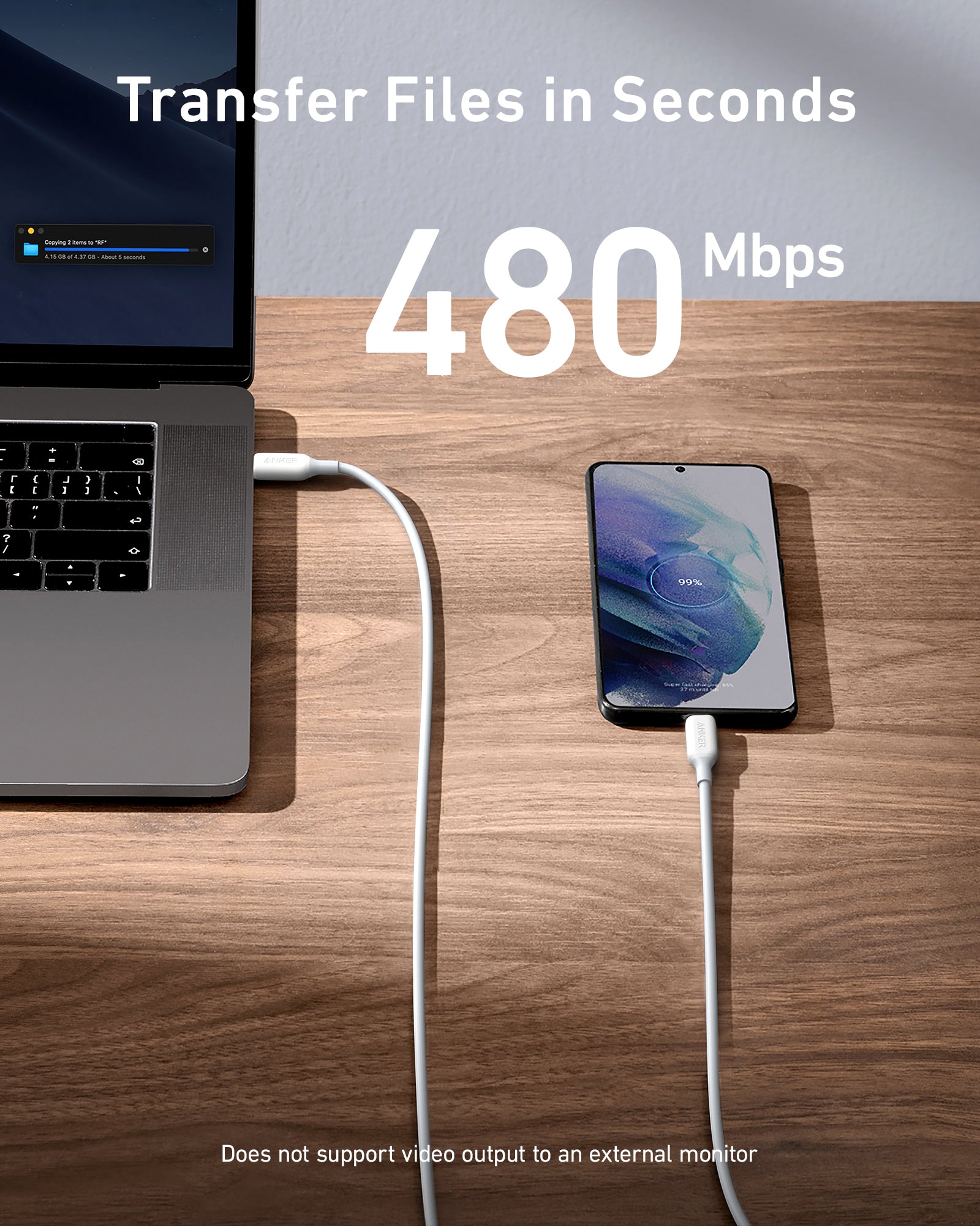 Anker Chargeur USB-C Fast 30 W 711 Nano II MacBook Air iPhone 14