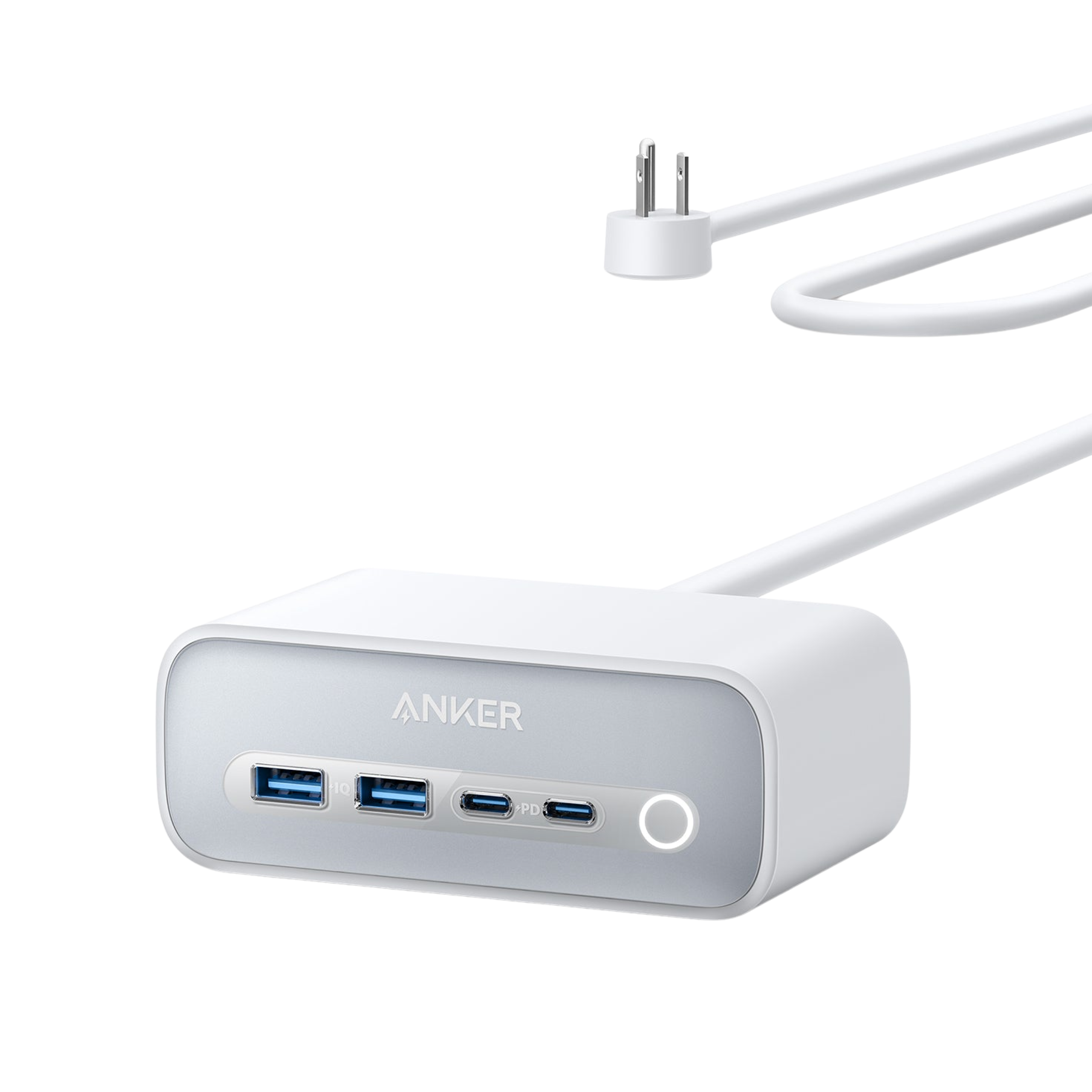 Anker A2147G21 AC charger, 511 Nano, 30W USB-C, EU, white - A2147G21