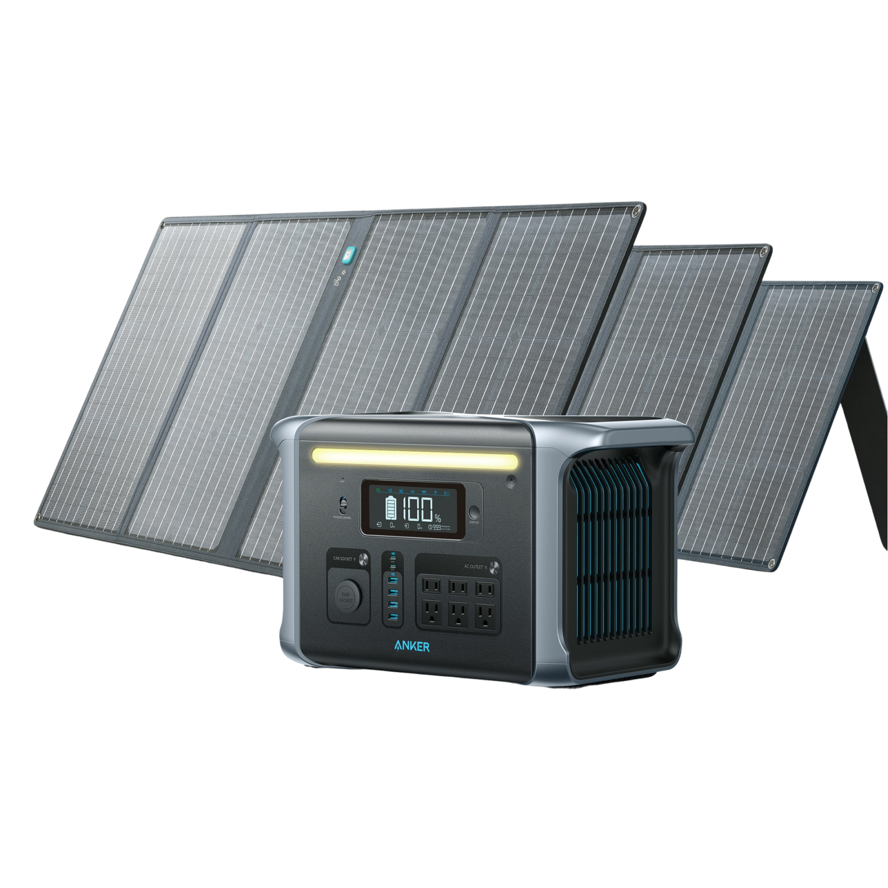 

Anker SOLIX F1200 Solar Generator + 3 × 100W Solar Panel