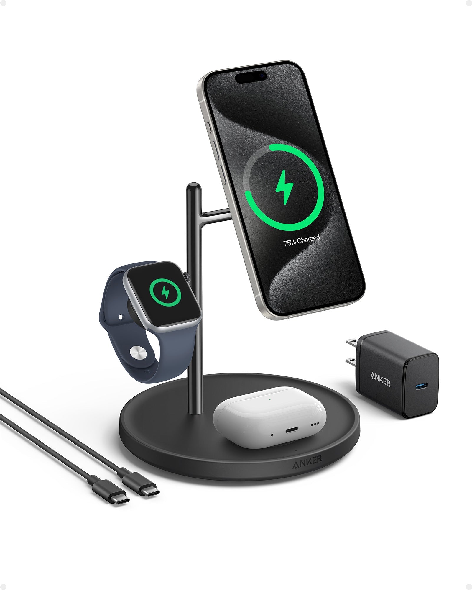 Belkin is showing off MagSafe-like magnetic Qi2 wireless chargers