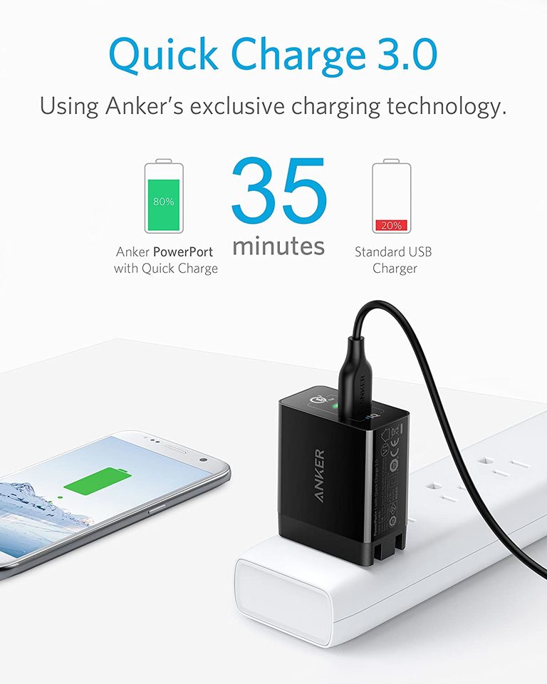 PowerPort+ 1 with Quick Charge 3.0 - Anker US