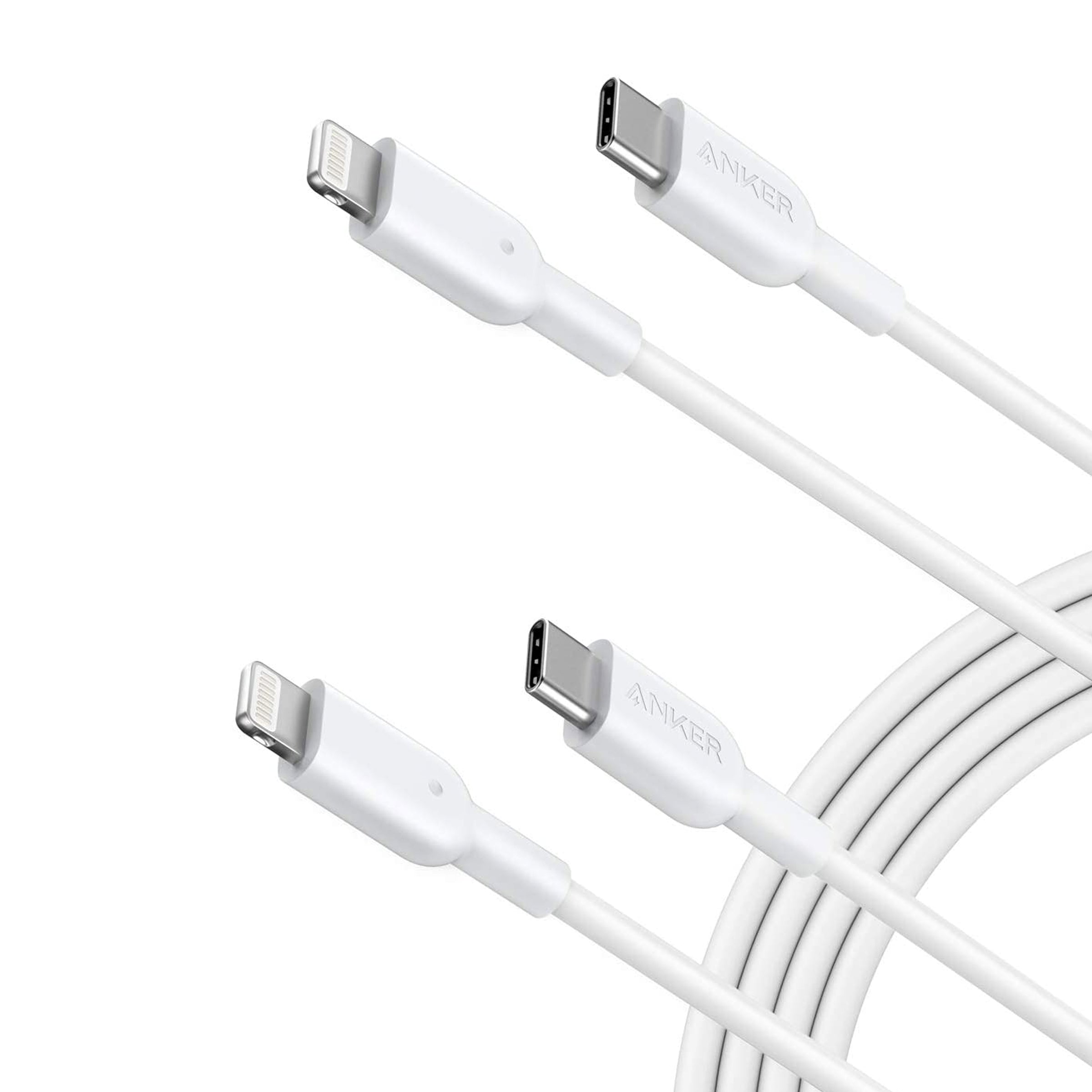 Anker 321 USB-C to Lightning Cable (6 ft, 2-Pack) - Anker US