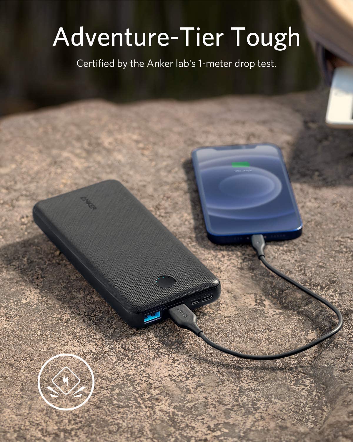 CARGADOR PORTATIL ANKER 20000 mAh CARGA RÁPIDA – Novus