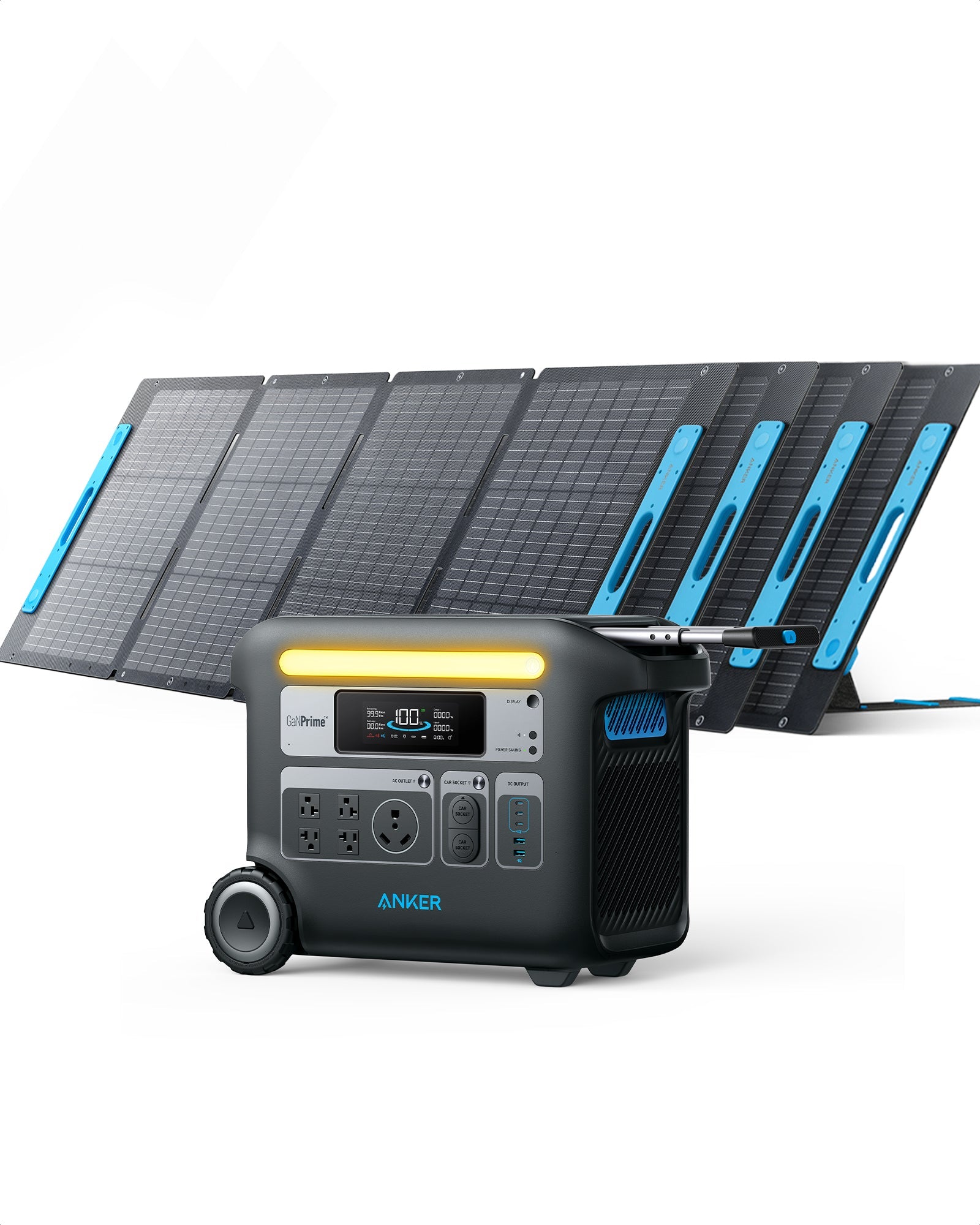 Anker SOLIX <b>F2000</b> Solar Generator + 4 x 200W Solar Panel