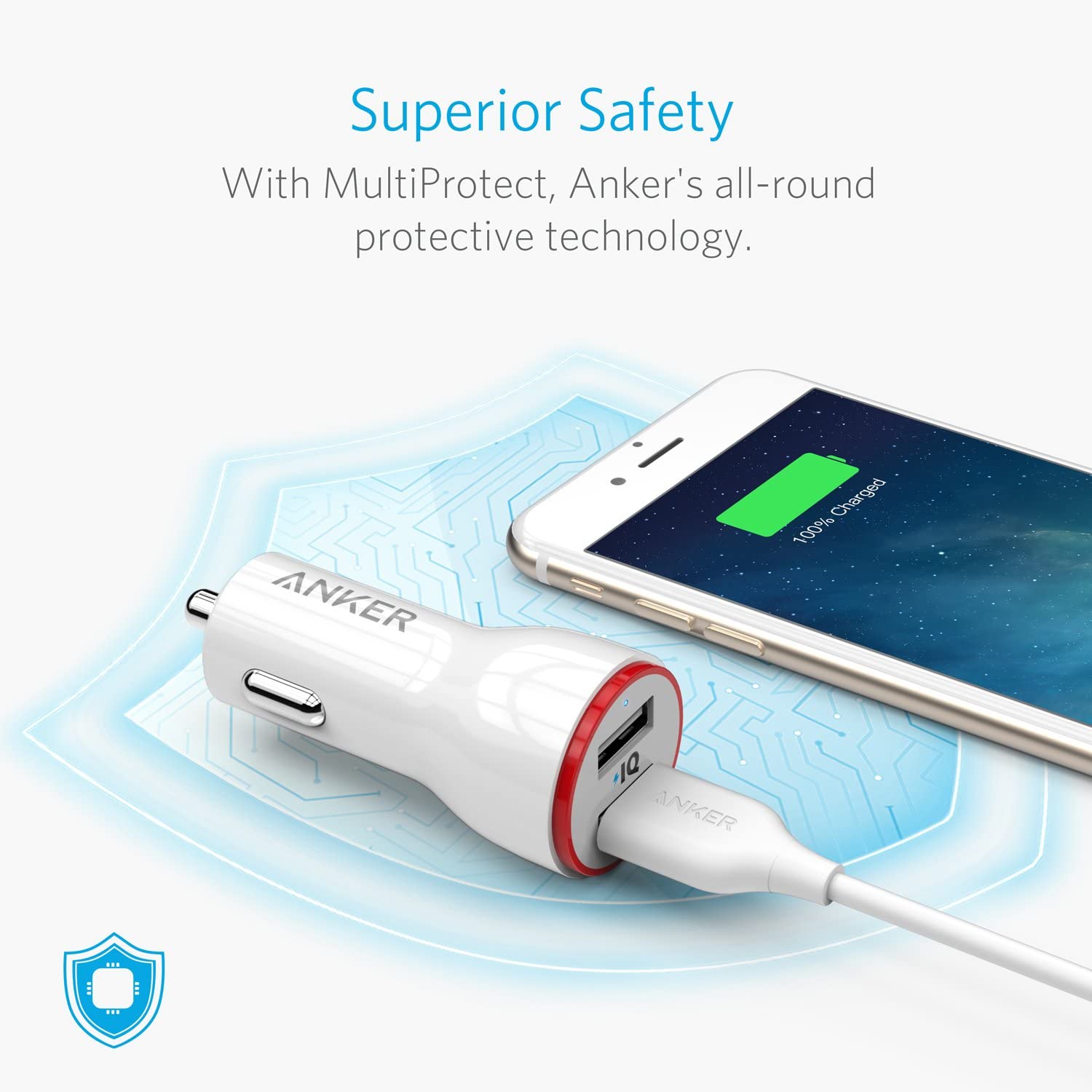 Anker PowerDrive+2 Quick Car Charger – White price in Bahrain, Buy Anker  PowerDrive+2 Quick Car Charger – White in Bahrain.