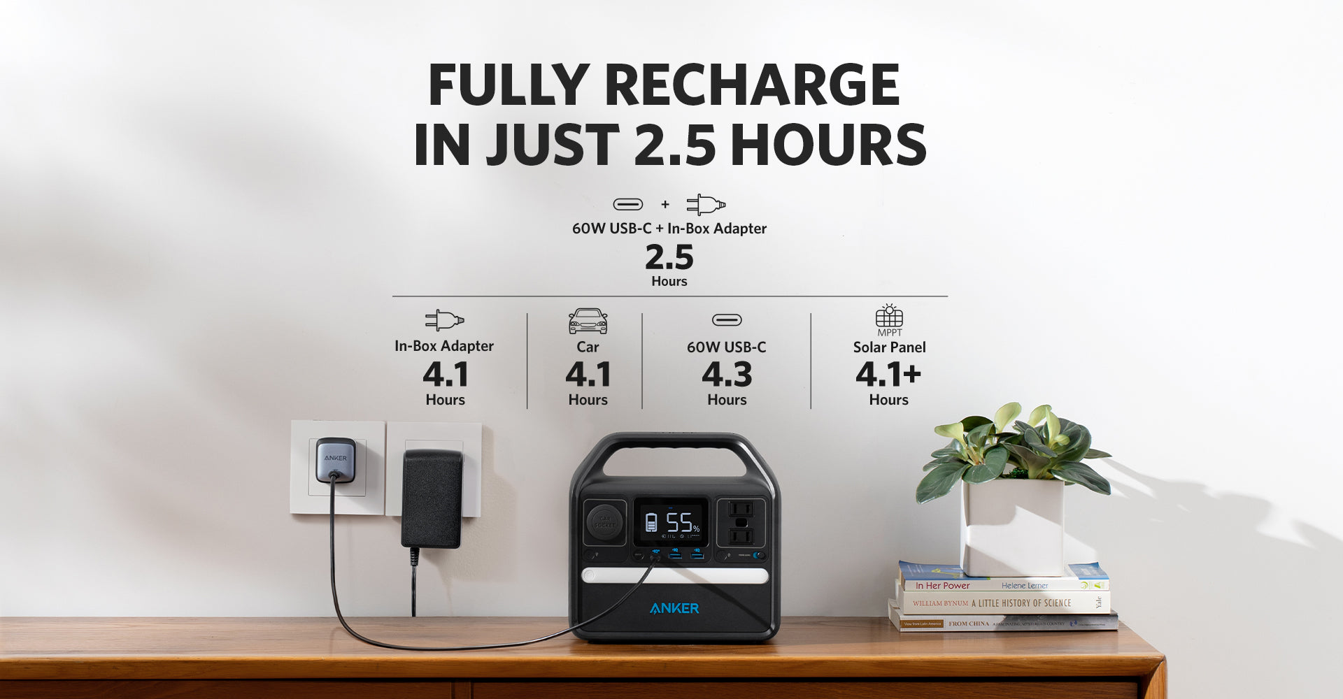 驚きの価格 Anker Powerhouse 521 Portable Battery Power 256Wh