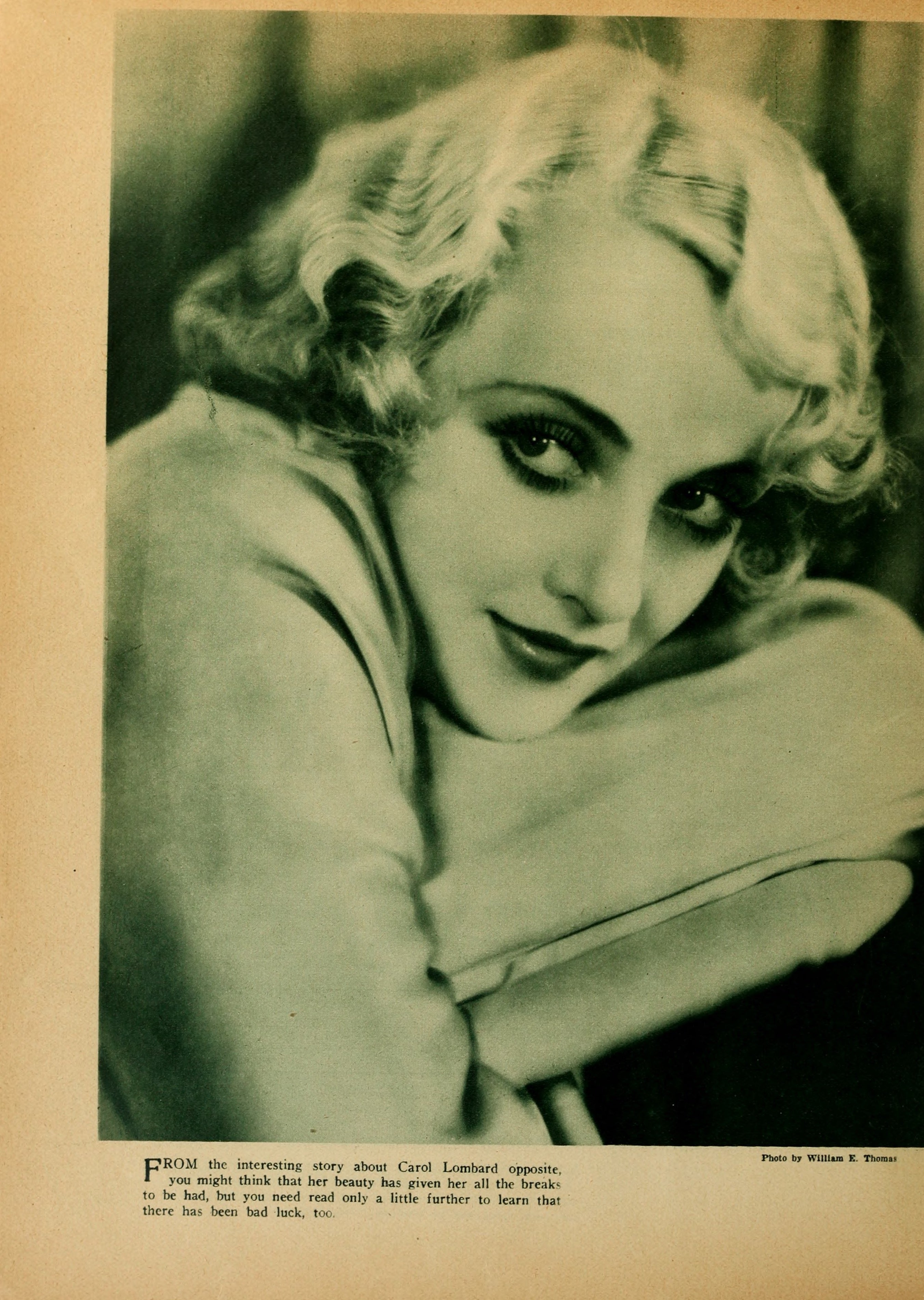 Carol Lombard — A Fire-Alarm Siren (1929) | www.vintoz.com