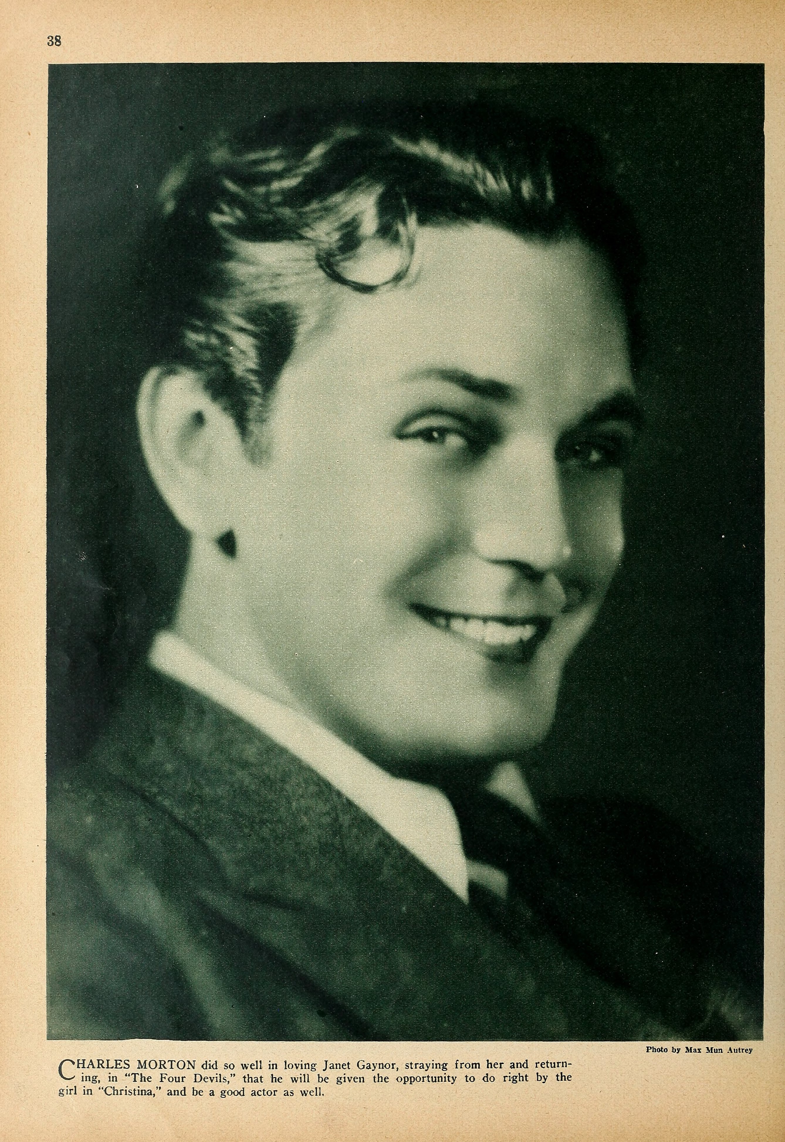 Charles Morton (1929) | www.vintoz.com