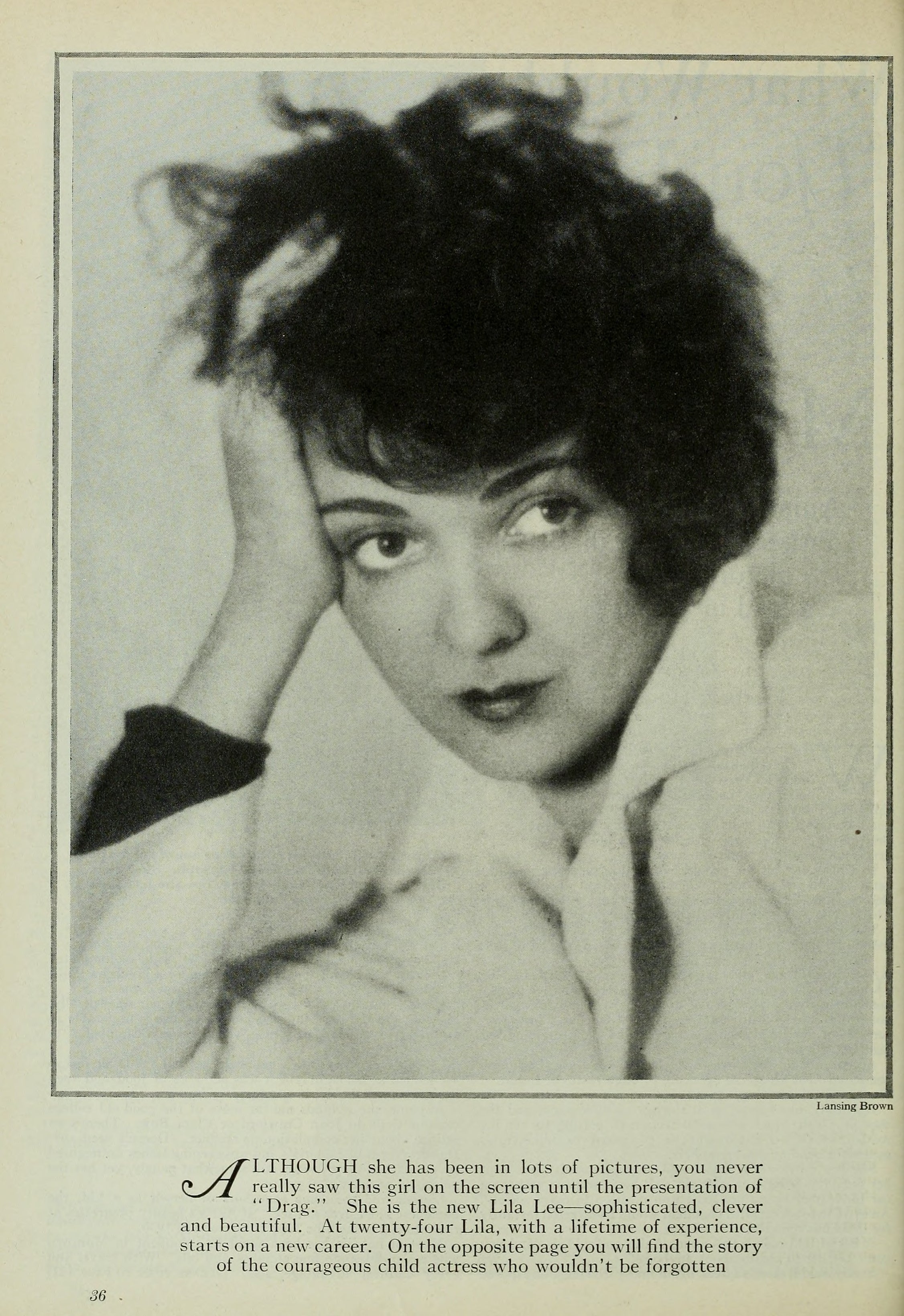 Lila Lee — Cuddles Grows Up (1929) | www.vintoz.com