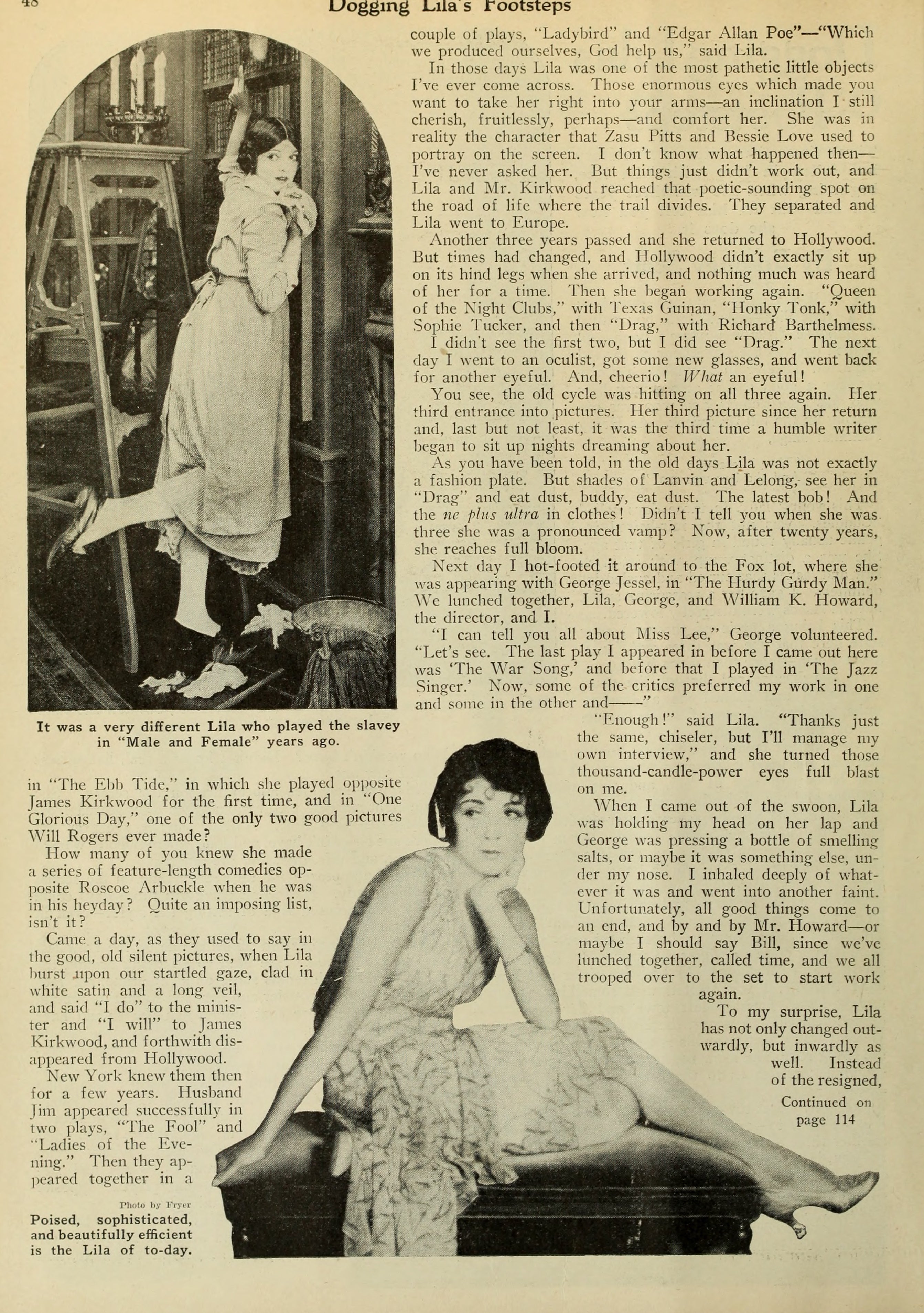 Lile Lee — Dogging Lila’s Footsteps (1929) | www.vintoz.com