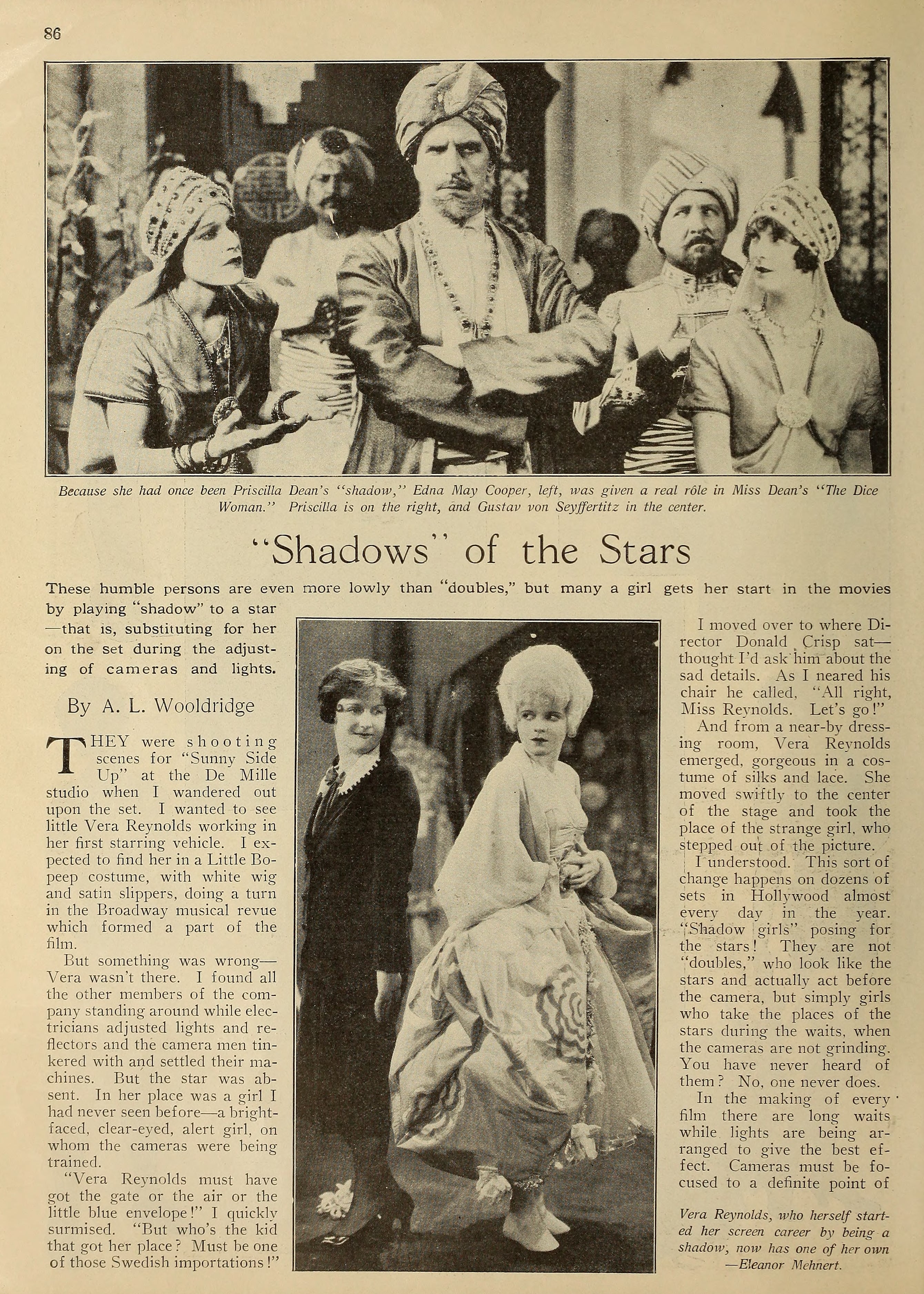 “Shadows” of the Stars (1926) | www.vintoz.com