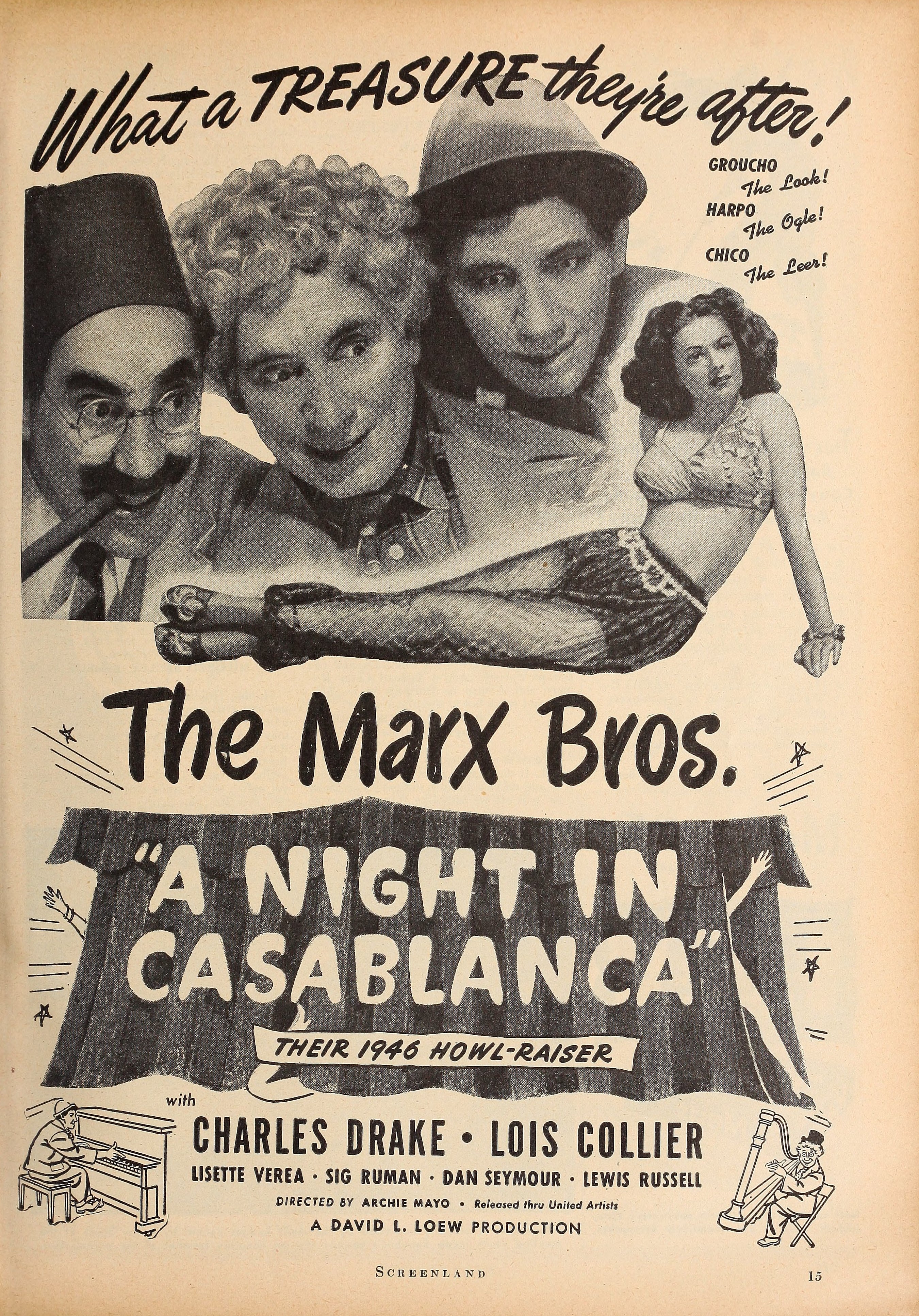 A Night in Casablanca (1946) | www.vintoz.com