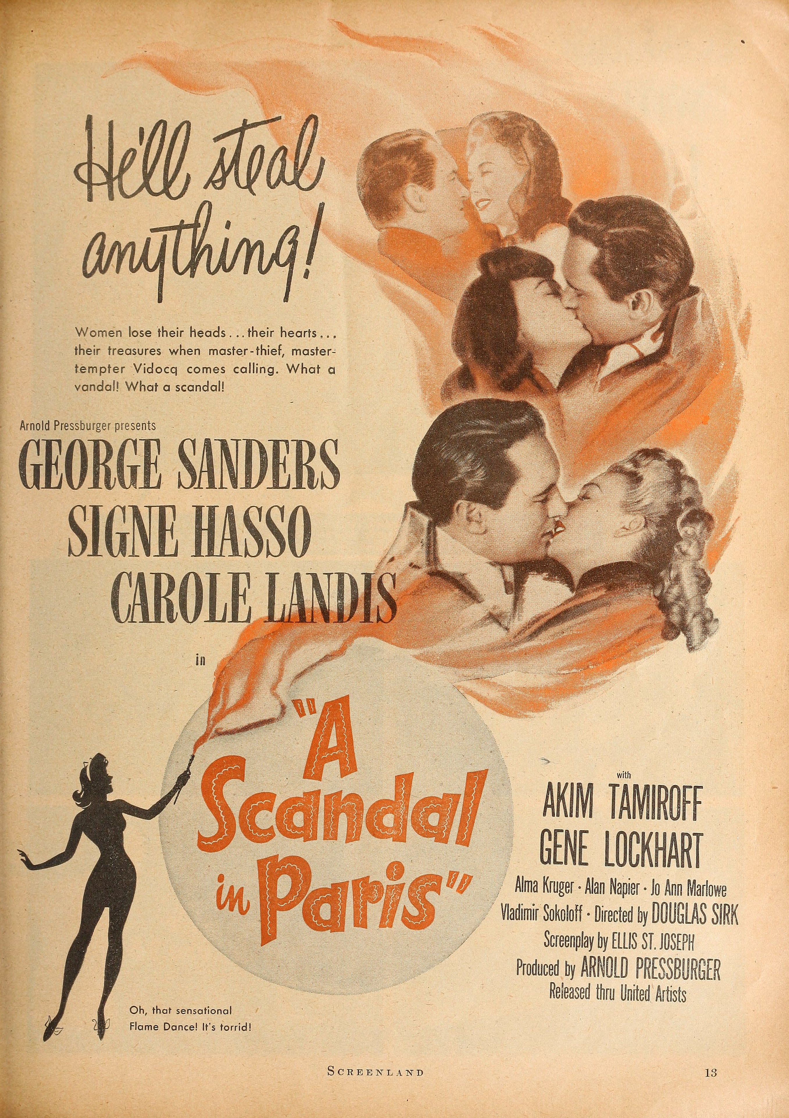 A Scandal in Paris (1946) | www.vintoz.com