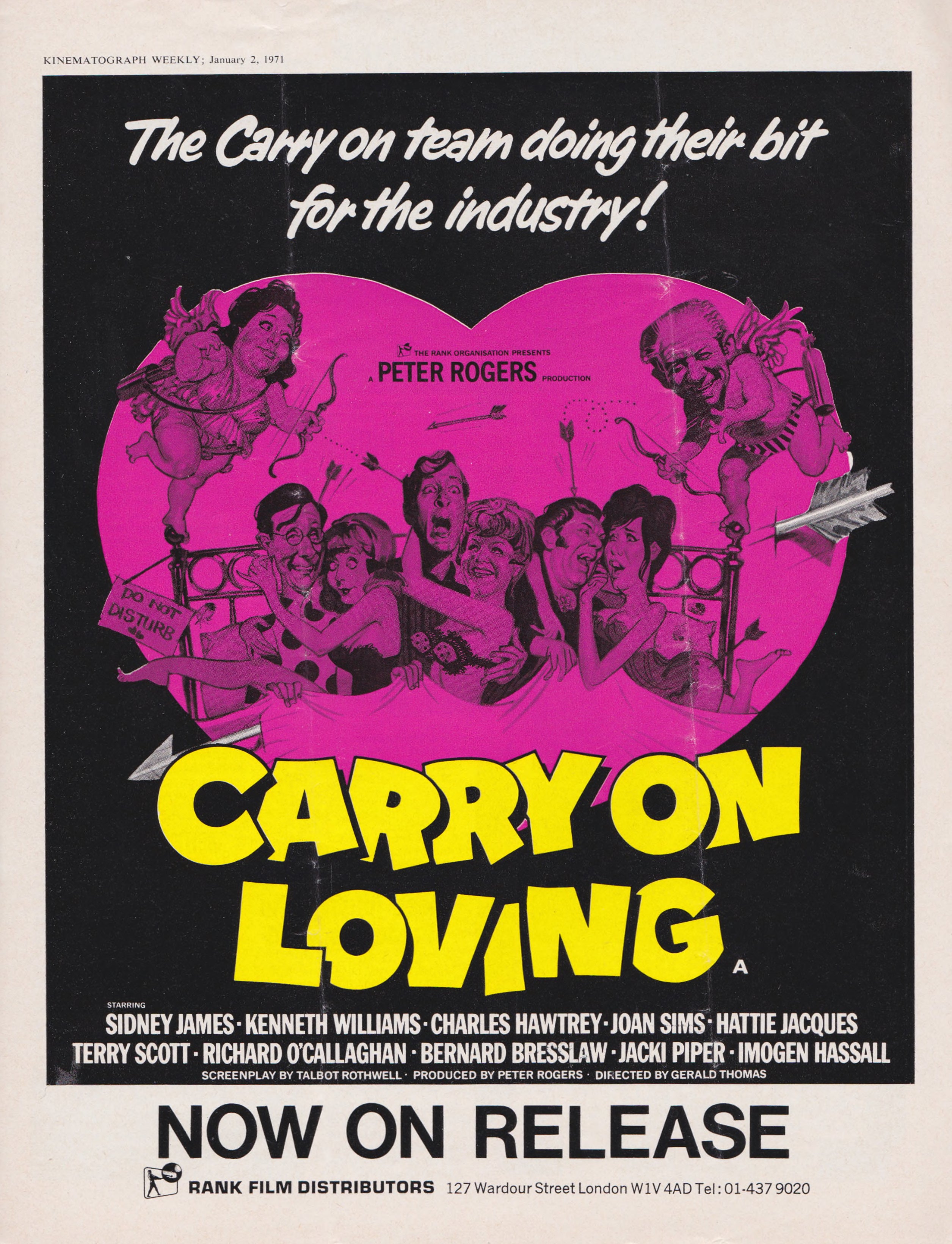Carry on Loving (1970) | www.vintoz.com