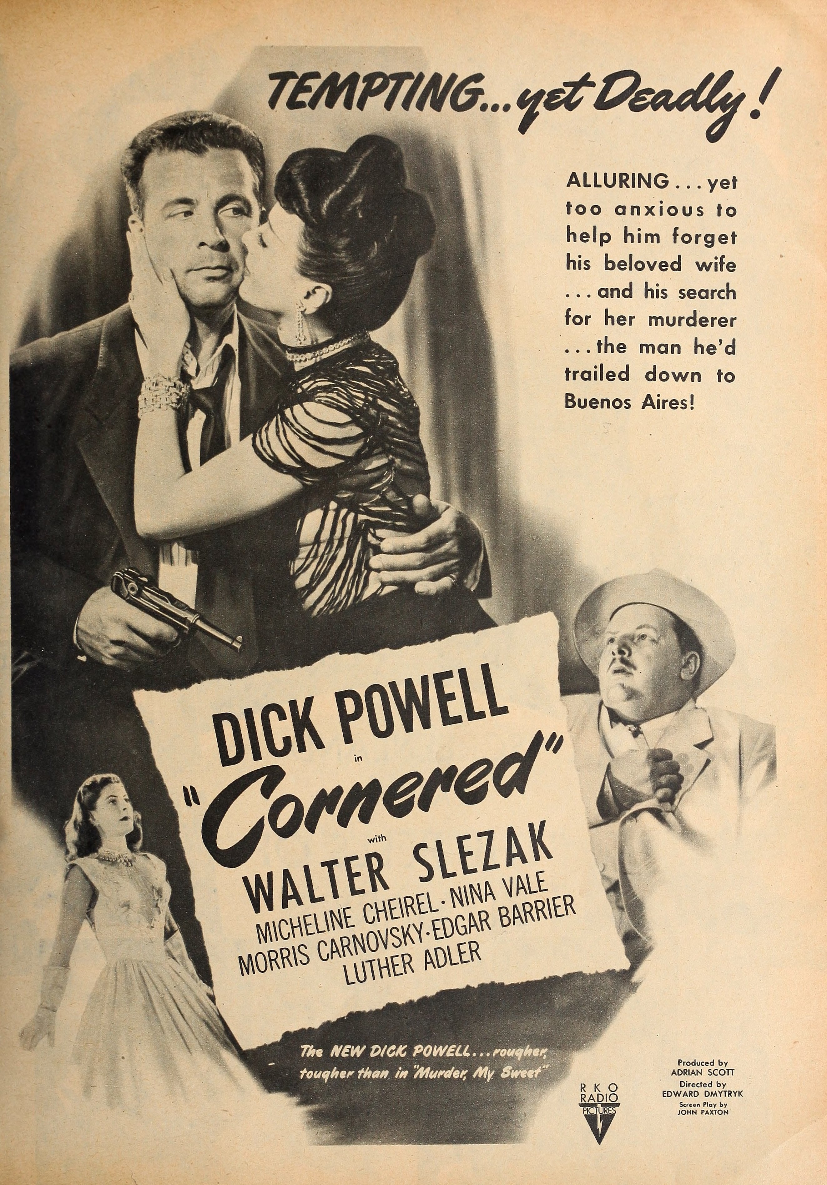 Cornered (1945) | www.vintoz.com