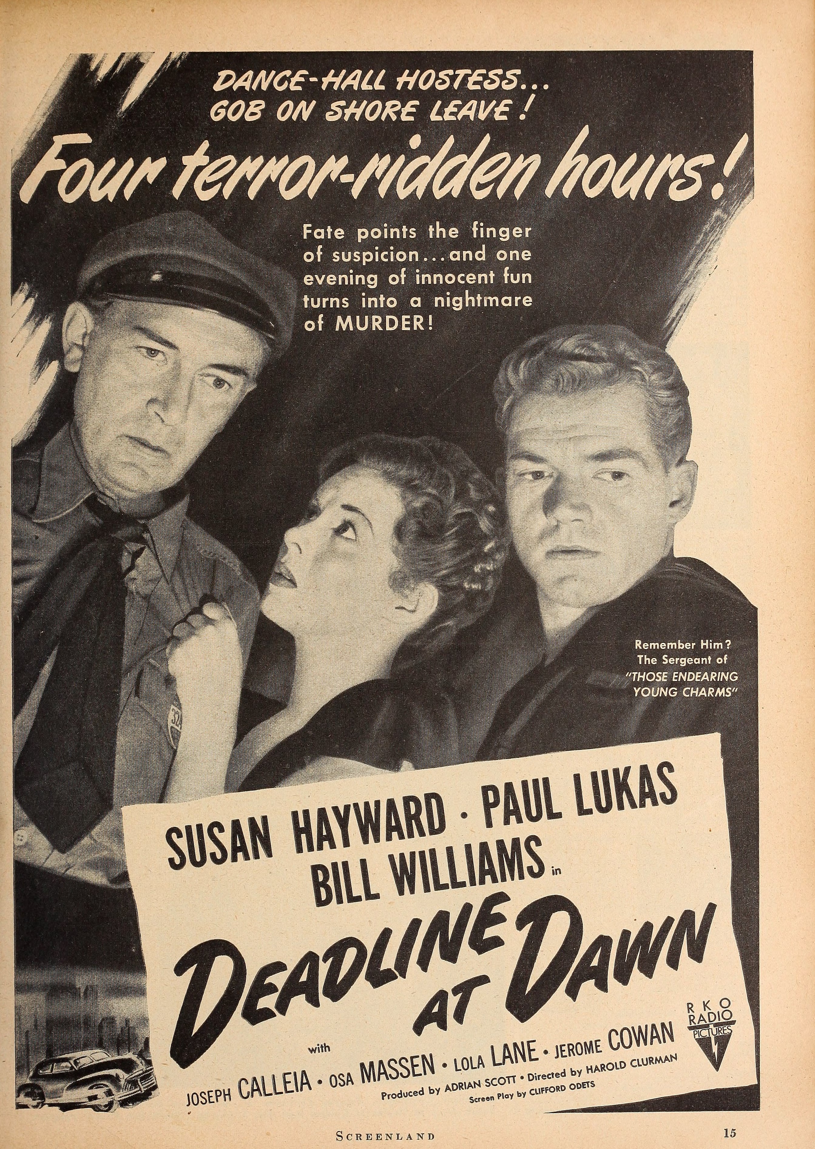 Deadline at Dawn (1945) | www.vintoz.com