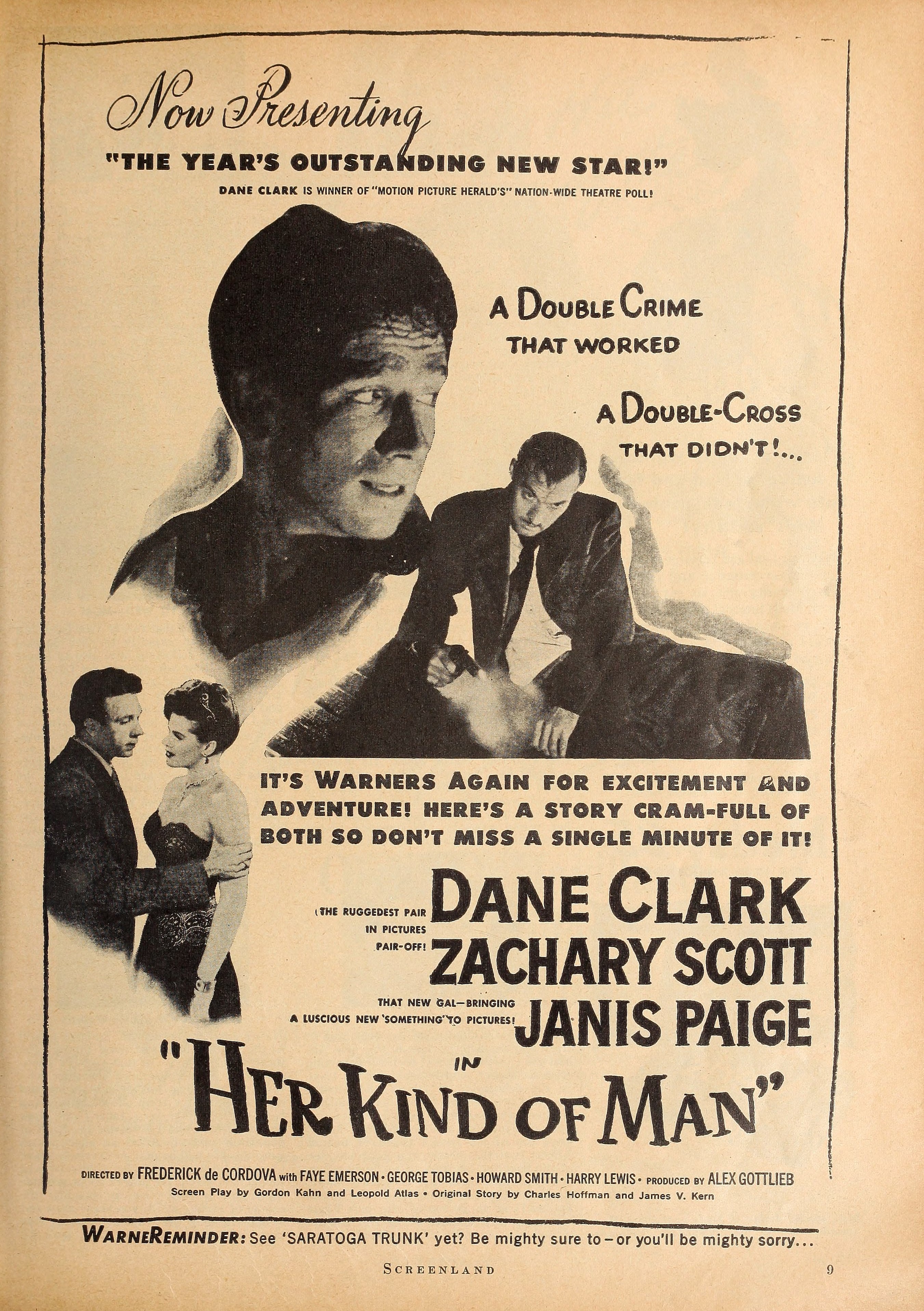 Her Kind of Man (1946) | www.vintoz.com