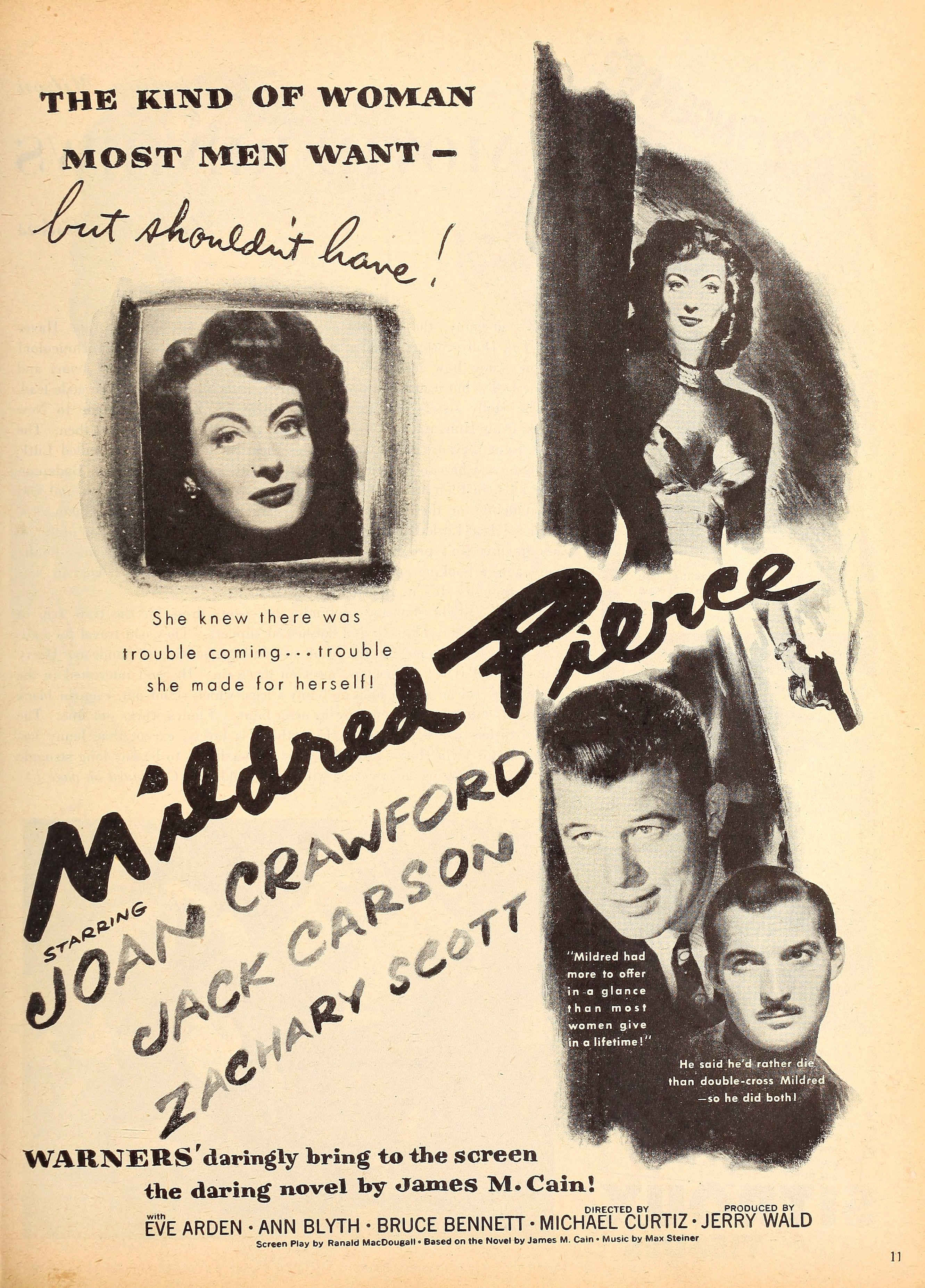 Mildred Pierce (1945) | www.vintoz.com