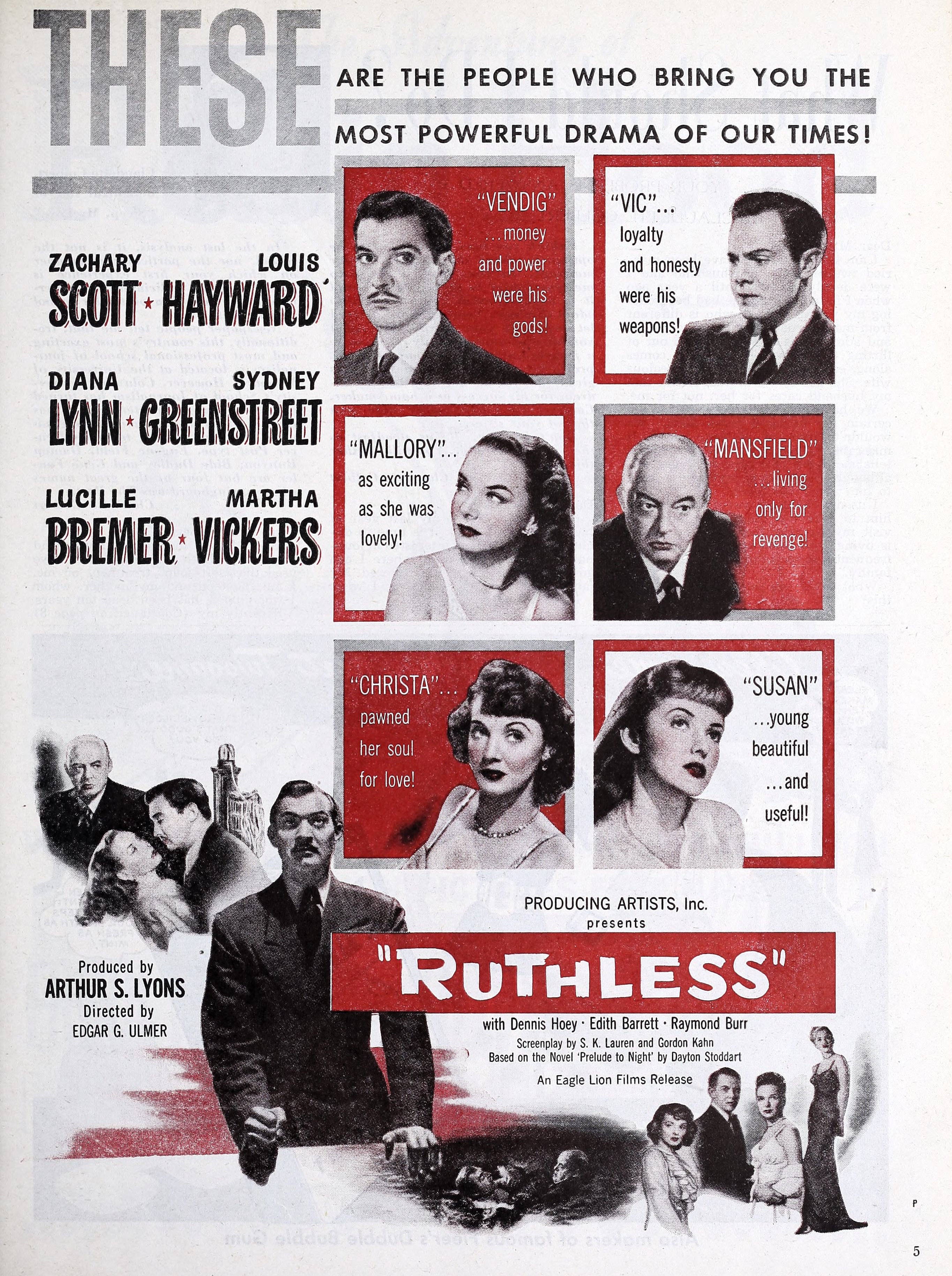 Ruthless (1948) | www.vintoz.com
