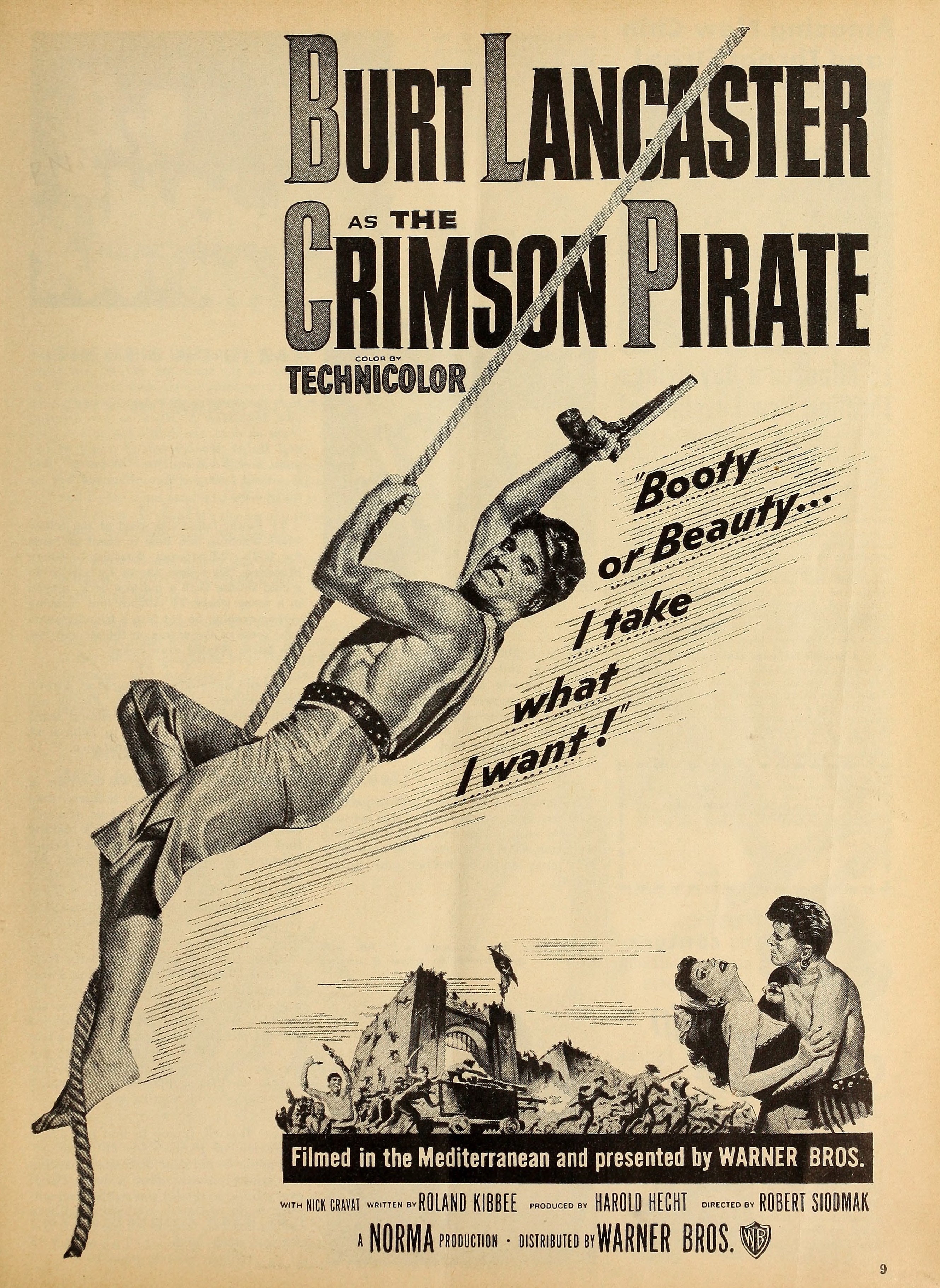 The Crimson Pirate (1952) | www.vintoz.com