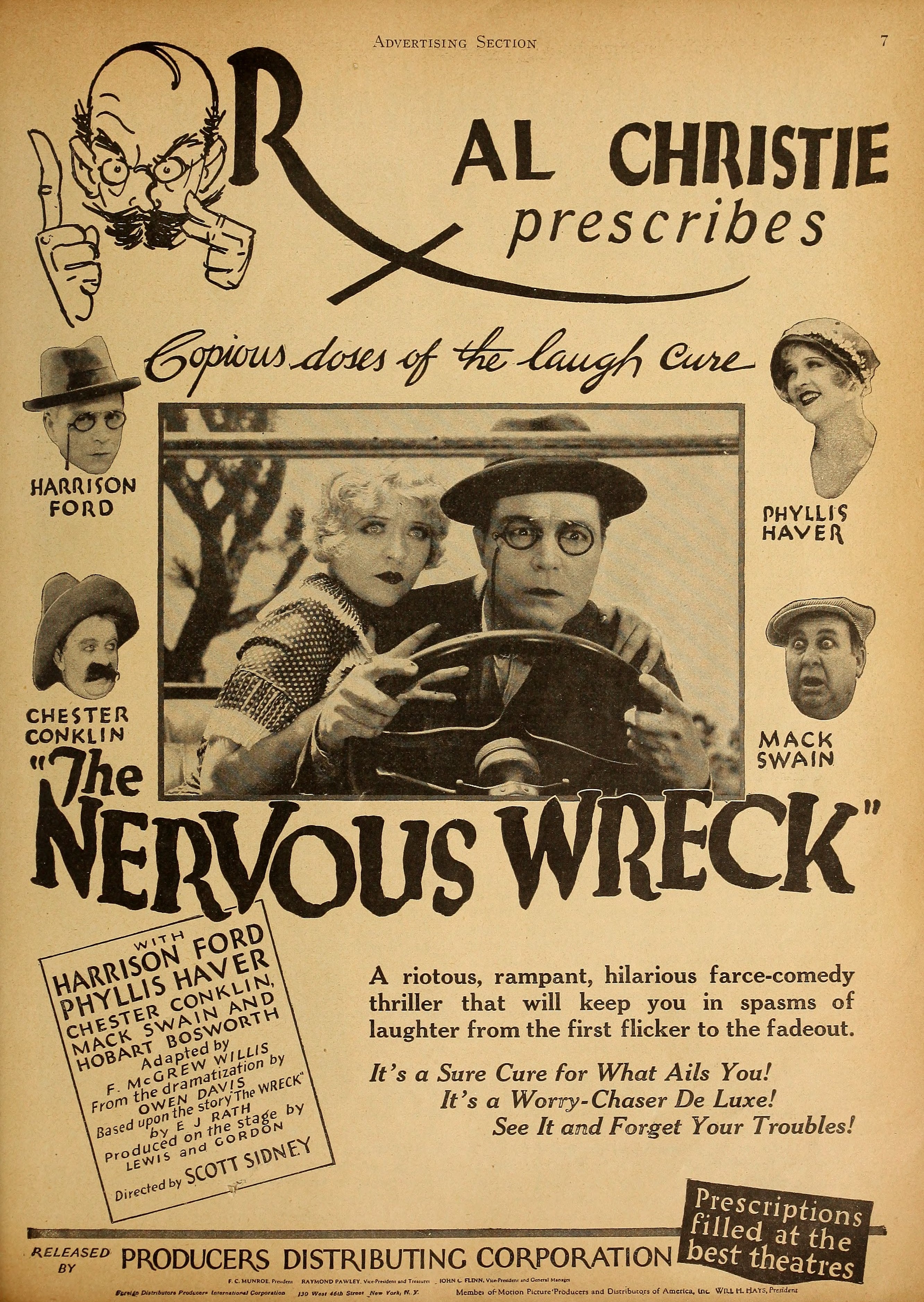 The Nervous Wreck (1926) | www.vintoz.com
