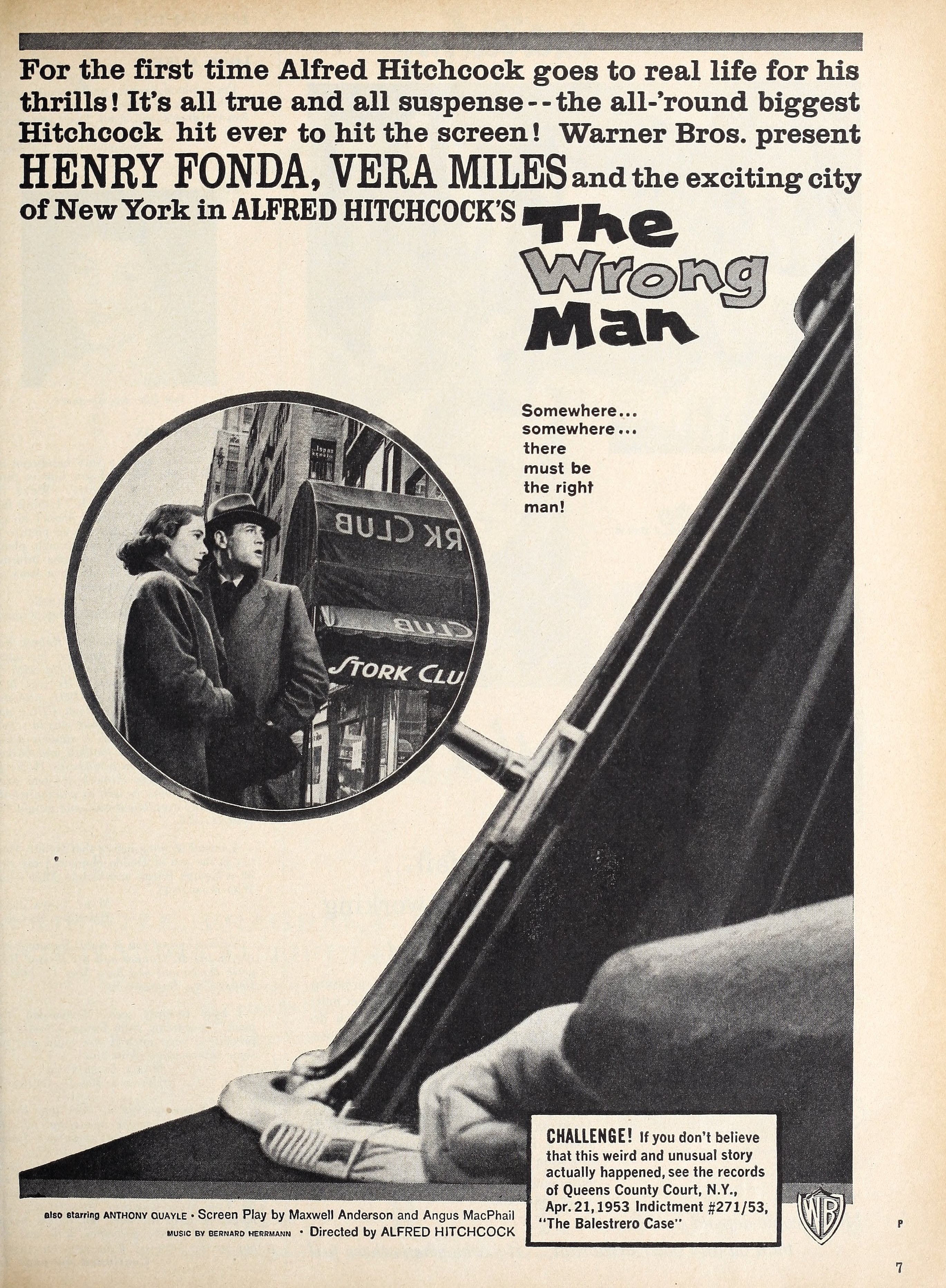 The Wrong Man (1956) | www.vintoz.com
