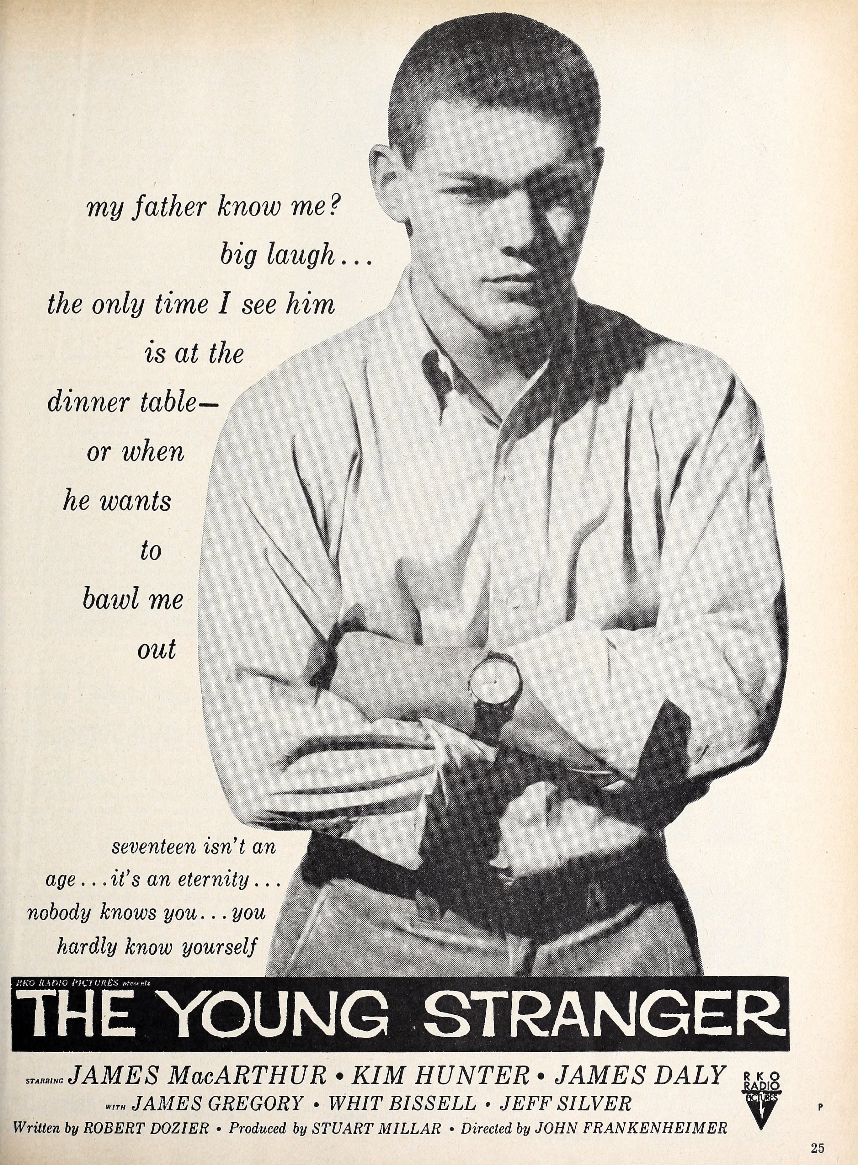 The Young Stranger (1957) | www.vintoz.com