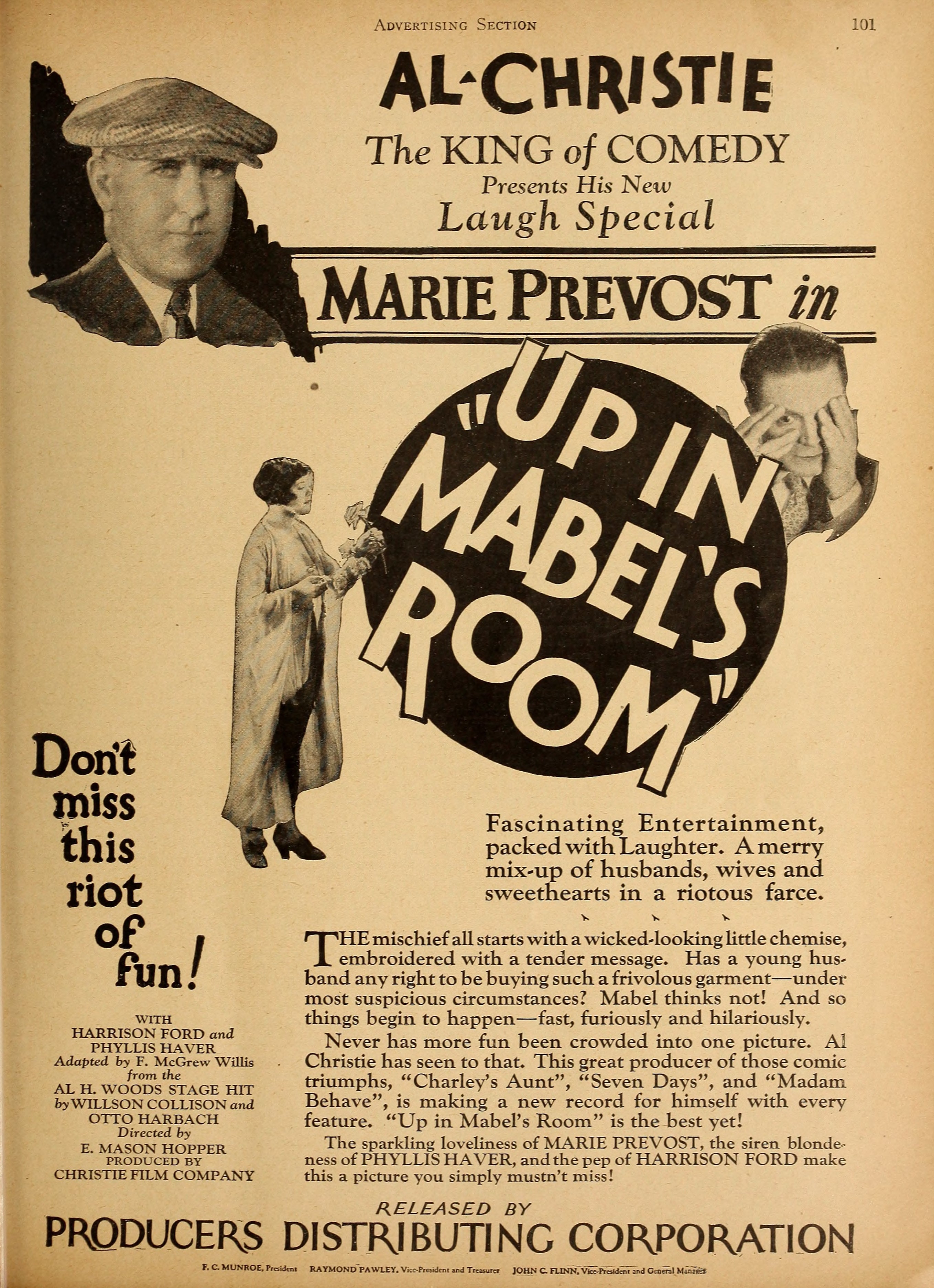 Up in Mabel’s Room (1926) | www.vintoz.com