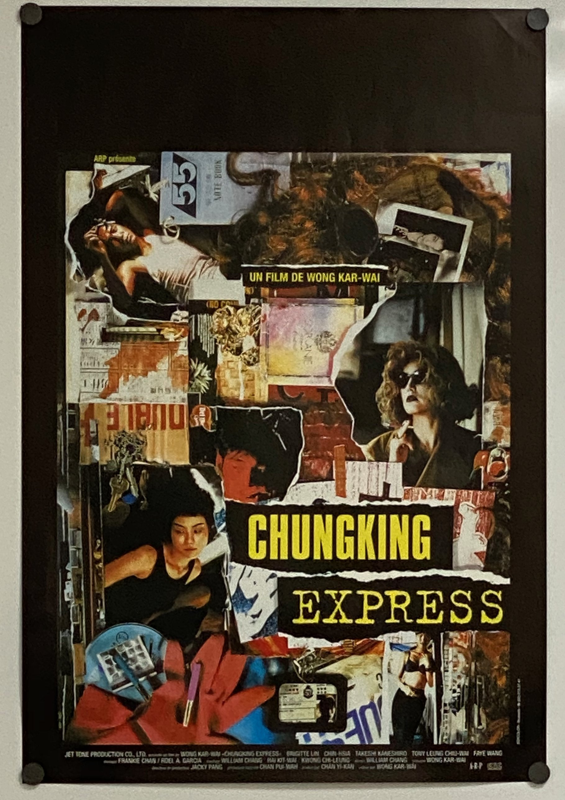 Chungking Express | 1994 | French / Flemish | Vintage Movie Poster – Vintoz