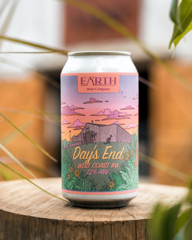 Days End West Coast IPA 7.2%, a special birthday brew