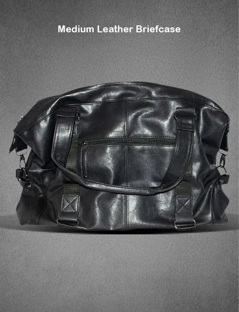 Medium Leather Briefcase