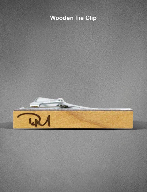 Wooden Tie Clip (3 Color Variants)