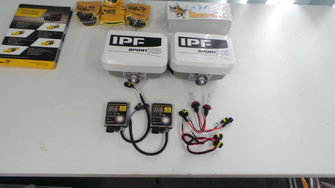 IPF 800XS Lights and HID upgrade kit